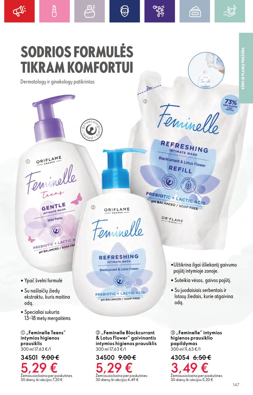Naujas ORIFLAME katalogas galioja 2023.09.13 - 2023.10.03
