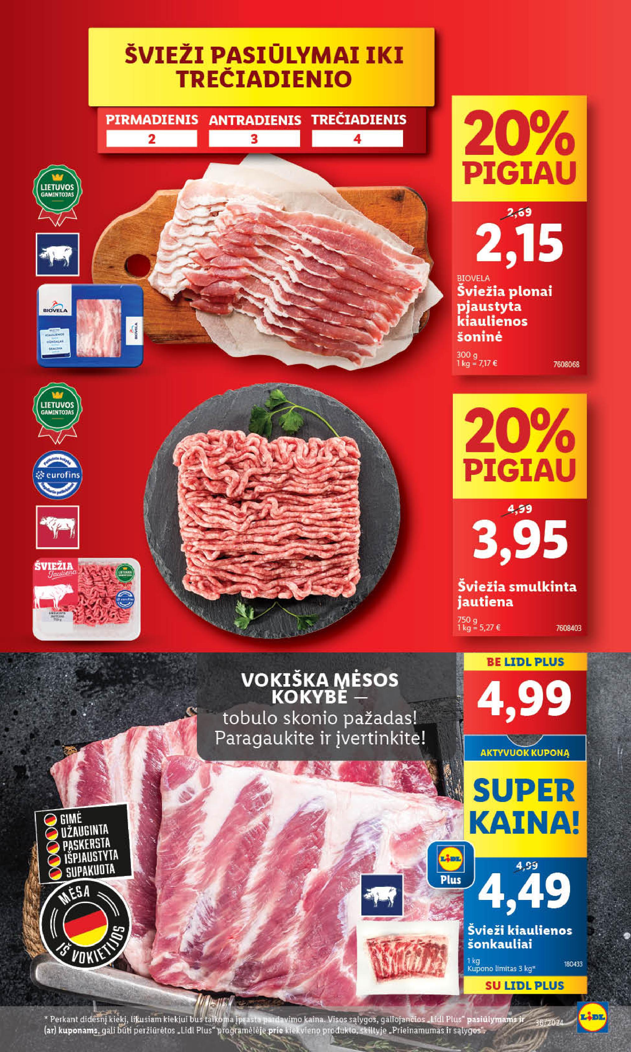 Naujausias LIDL kaininis katalogas 2024.09.02 - 2024.09.08