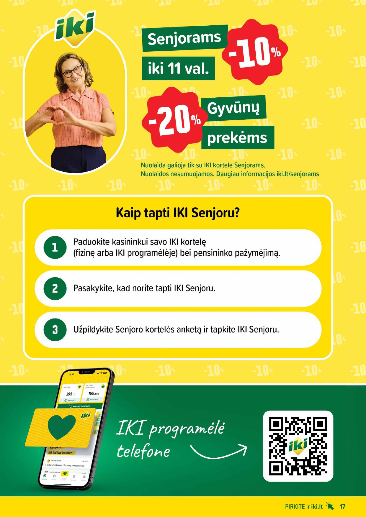 Naujausias IKI kaininis katalogas 2025.06.09 - 2025.06.15