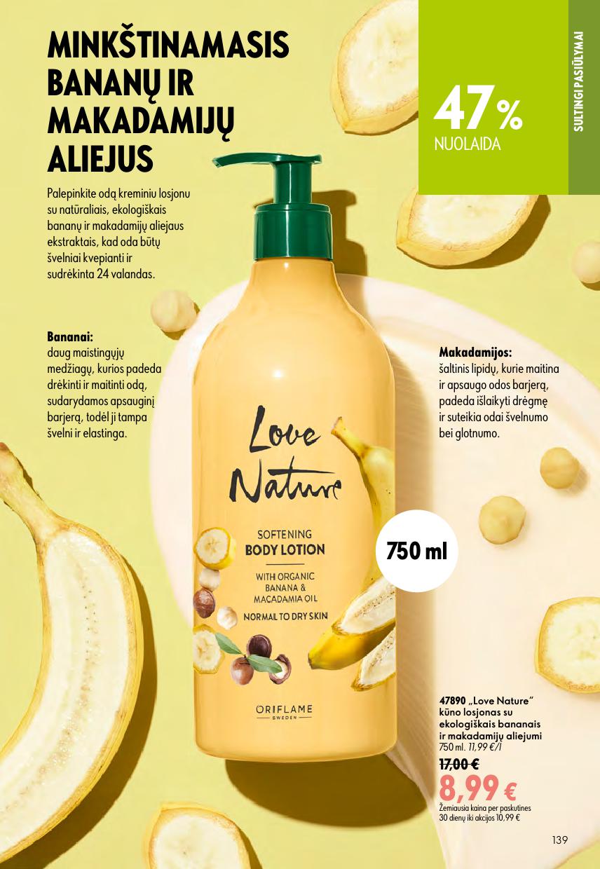 Naujas ORIFLAME  katalogas galioja 2026.08.05 - 2026.08.25