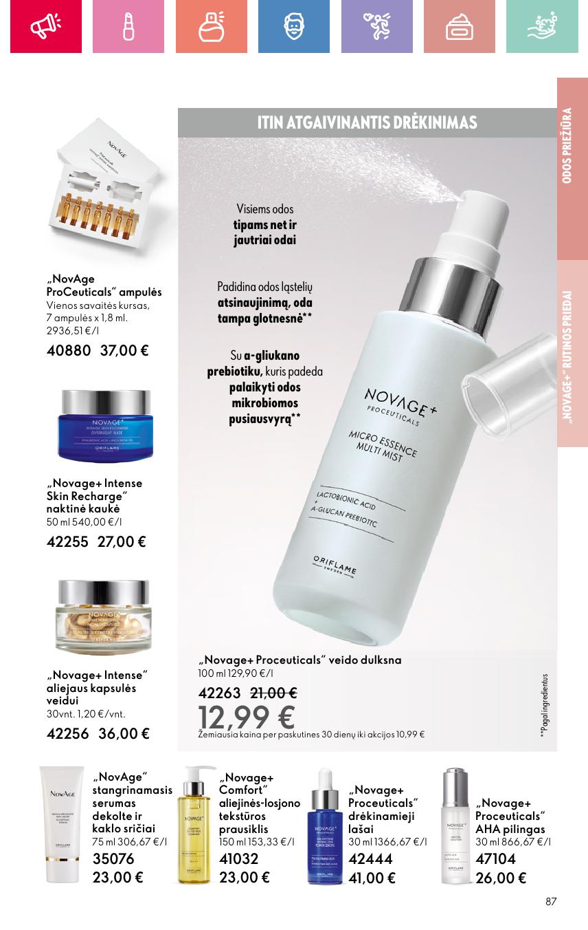 Naujas ORIFLAME katalogas galioja 2025.05.11 - 2025.05.31