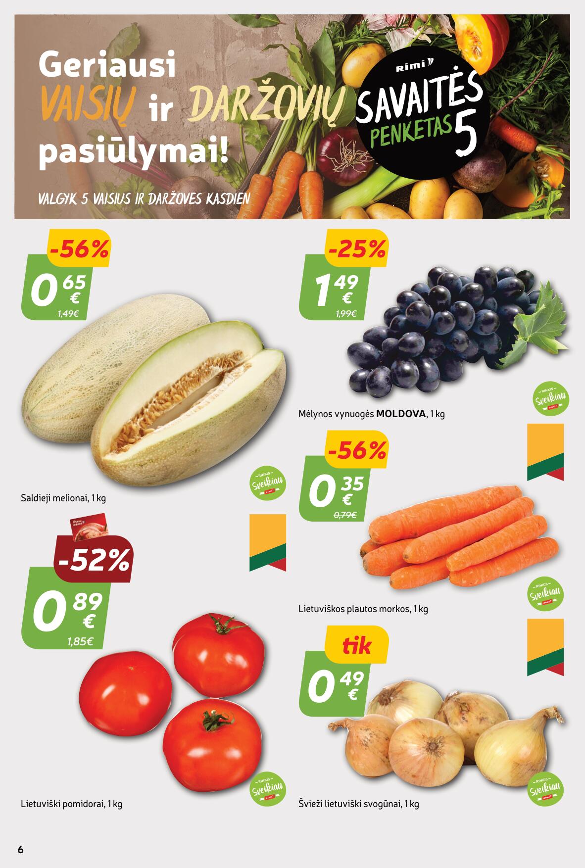 Naujausias RIMI kaininis katalogas 2023.09.19 - 2023.09.25