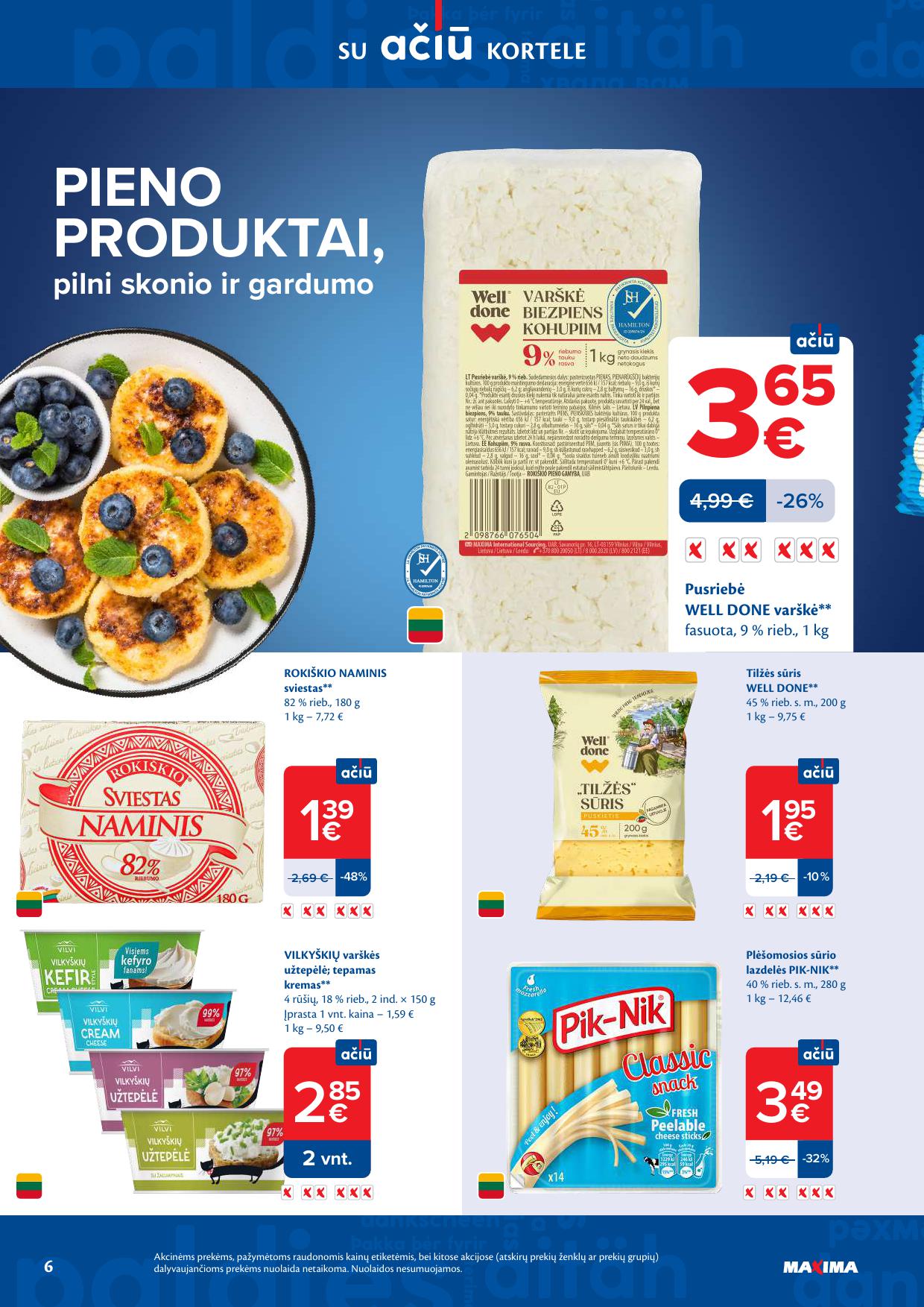 MAXIMA akcijų ir nuolaidų leidinys Nr.10 2026.03.03 - 2026.03.09