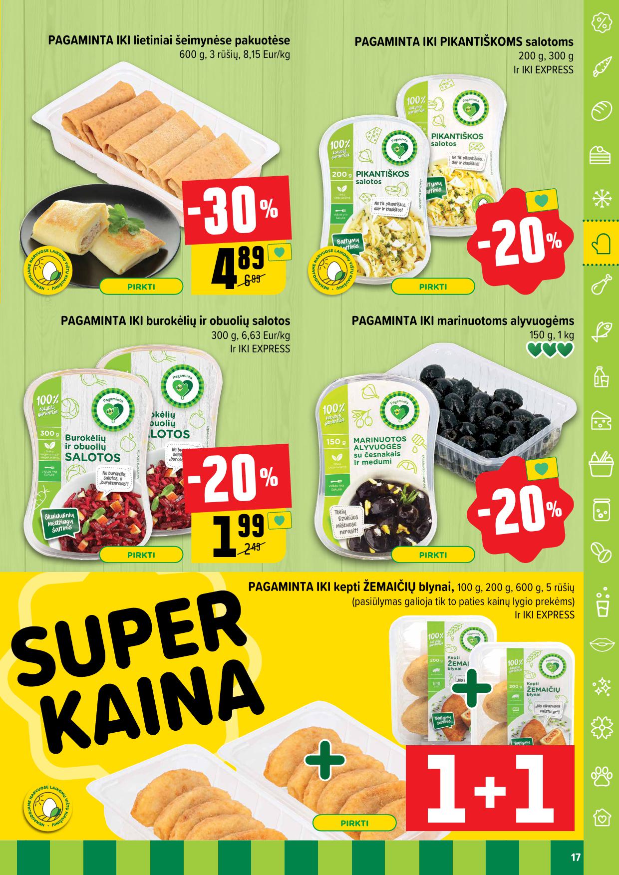 Naujausias IKI kaininis katalogas 2024.07.15 - 2024.07.21
