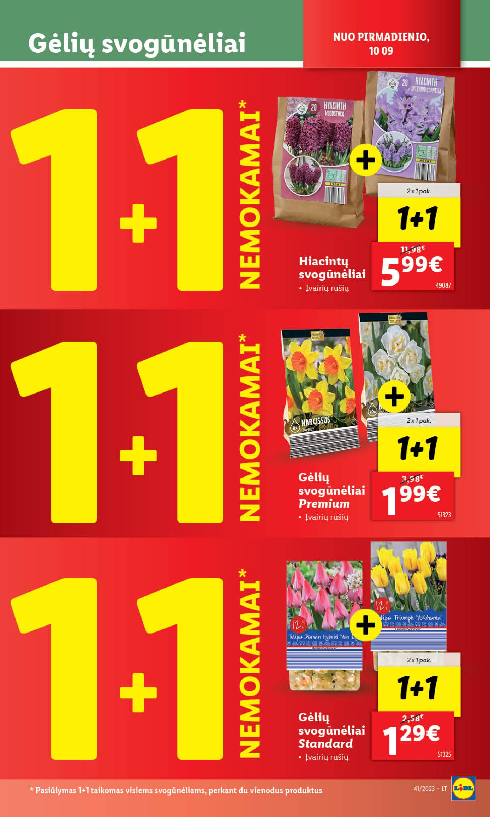 Naujausias LIDL kaininis katalogas 2023.10.09 - 2023.10.15