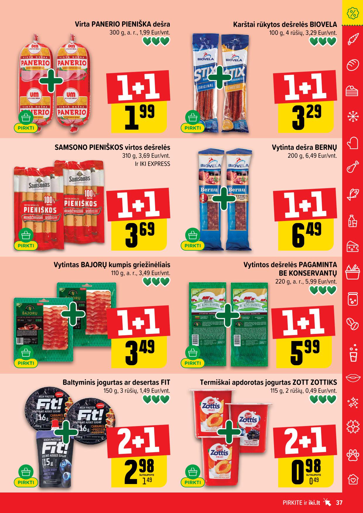 Naujausias IKI kaininis katalogas 2026.02.09 - 2026.02.15