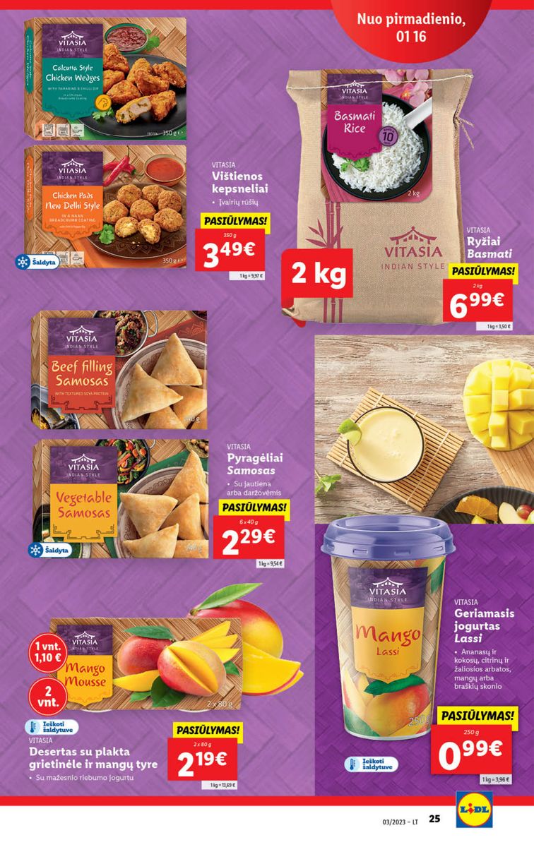 Naujausias LIDL kaininis katalogas 2023.01.16 - 2023.01.22