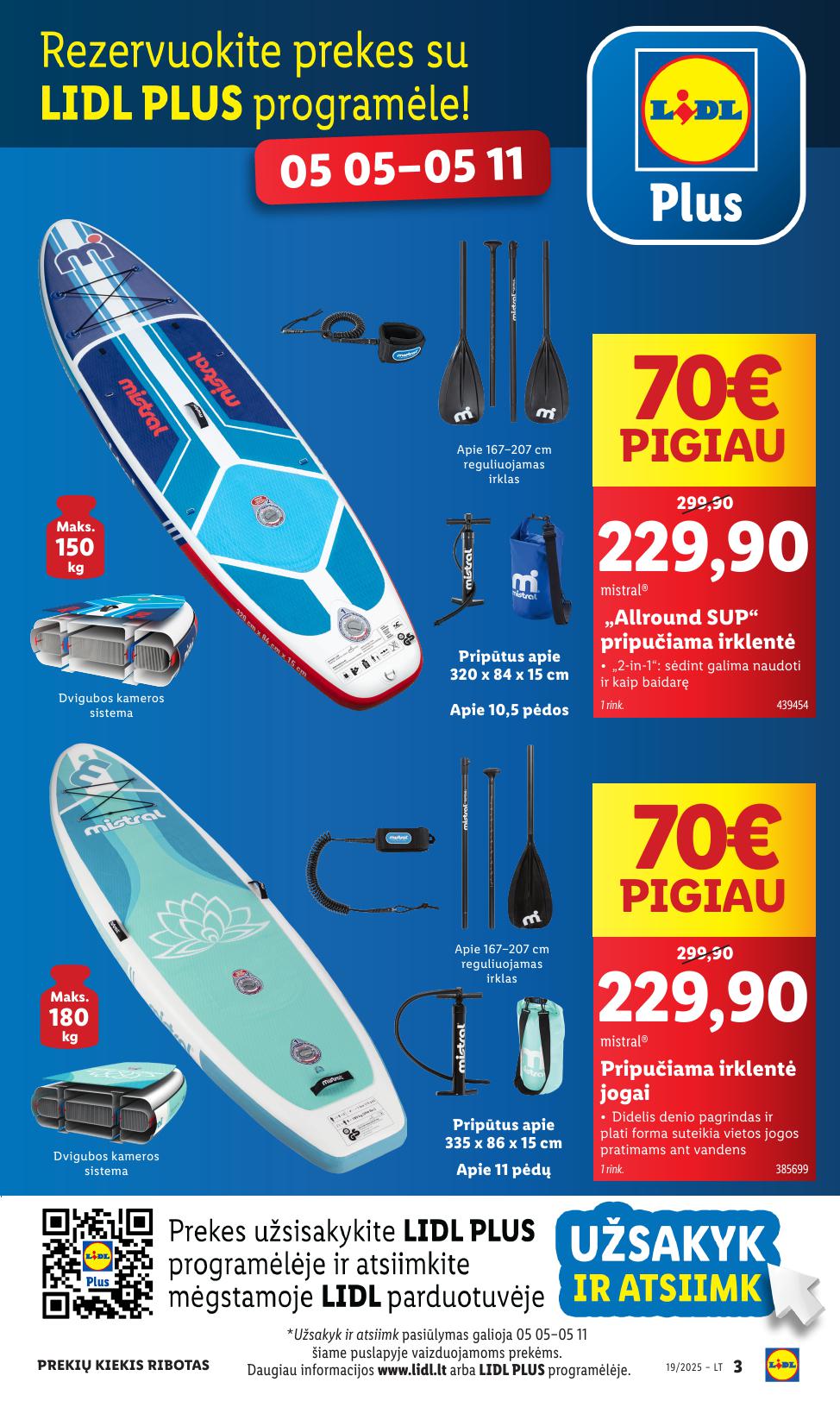 LIDL ne maisto prekių leidinys 2025.05.05 - 2025.05.11