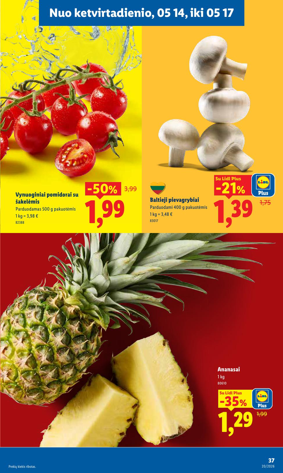 LIDL akcijų ir nuolaidų leidinys 2026.05.11 - 2026.05.17