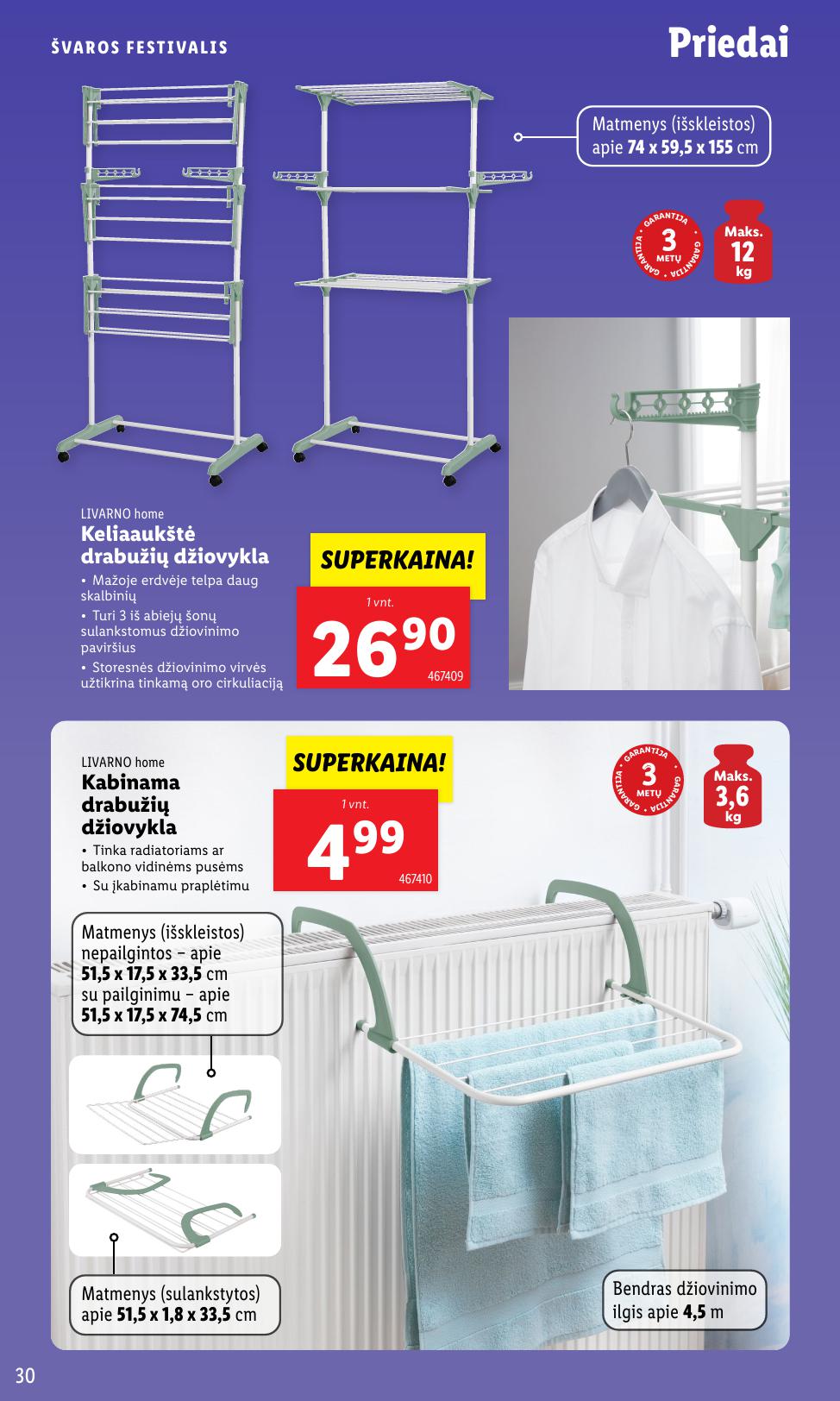 LIDL katalogas "Švaros festivalis" galioja nuo kovo 3