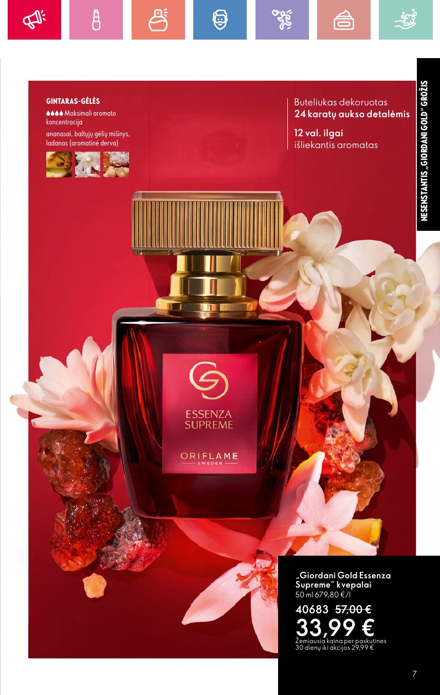Naujas ORIFLAME katalogas galioja 2025.04.30 - 2025.05.10