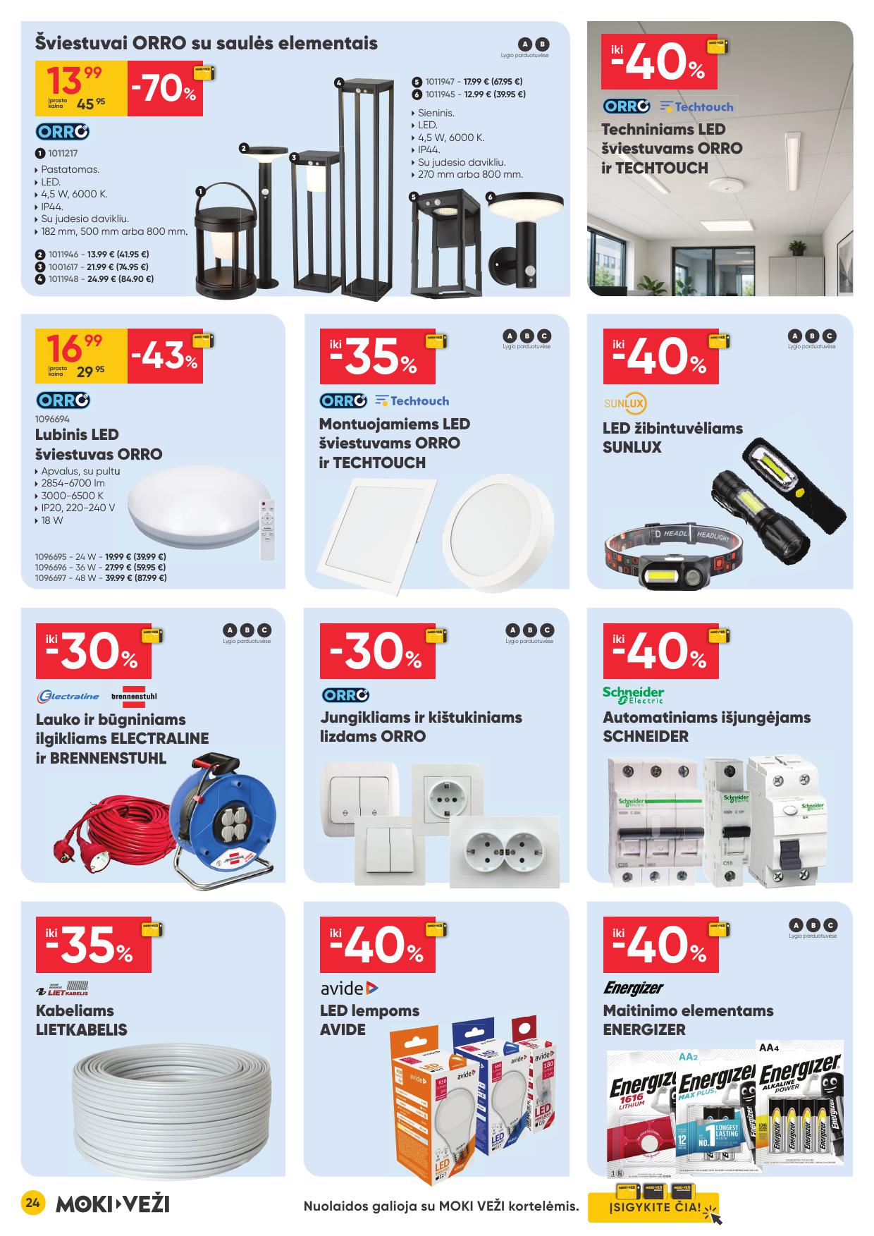 Naujas MOKI VEŽI akcijų ir nuolaidų leidinys Nr.7 2026.06.25 iki 2026.07.21