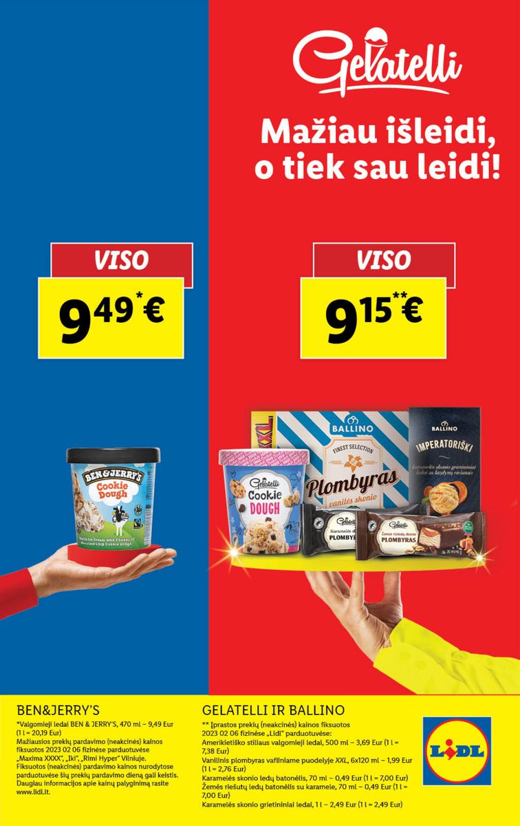 Naujausias LIDL kaininis katalogas 2023.02.13 - 2023.02.19 