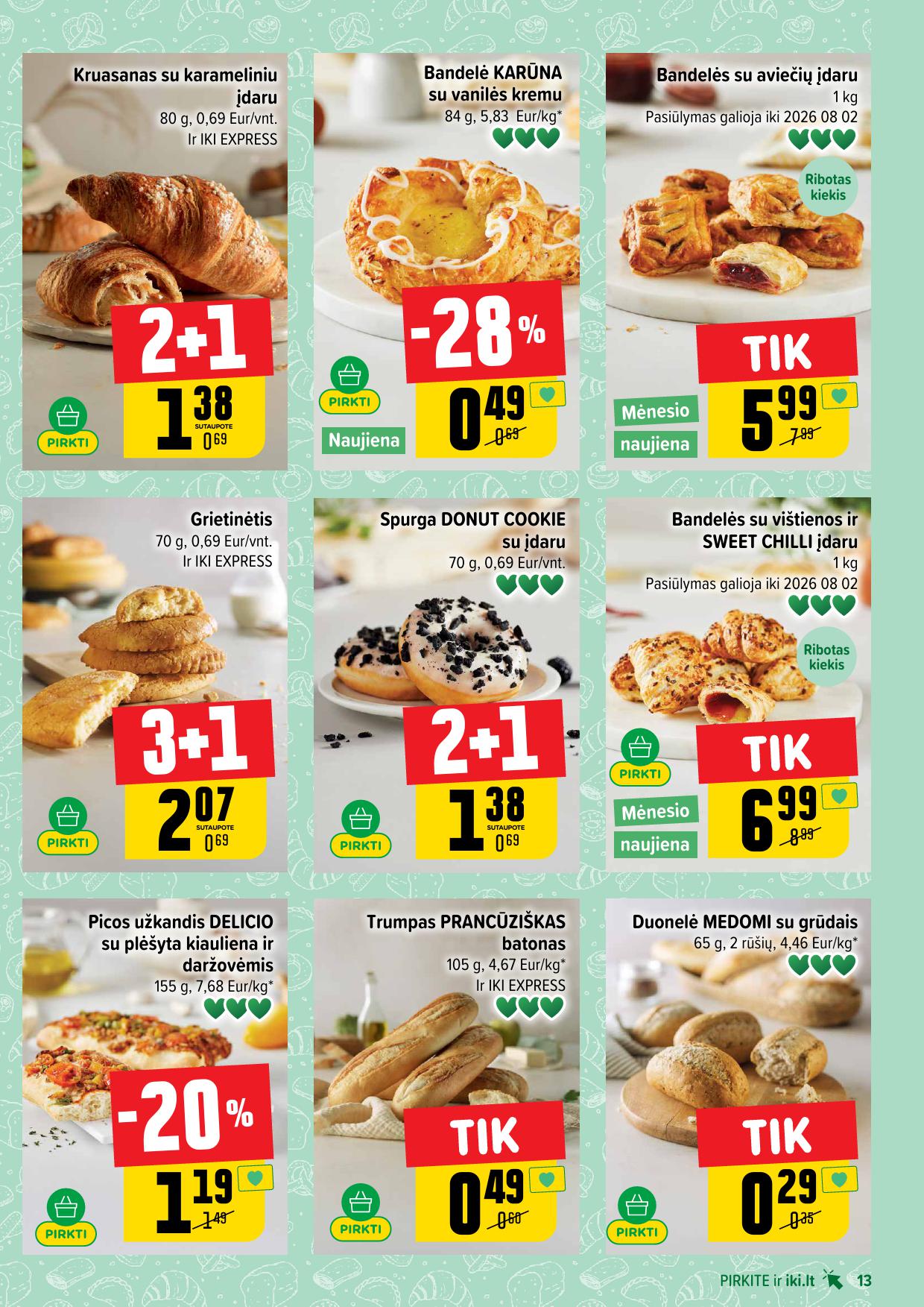 IKI SAVAITĖLĖ akcijų ir nuolaidų leidinys Nr.27 2026.06.29 - 2026.07.05