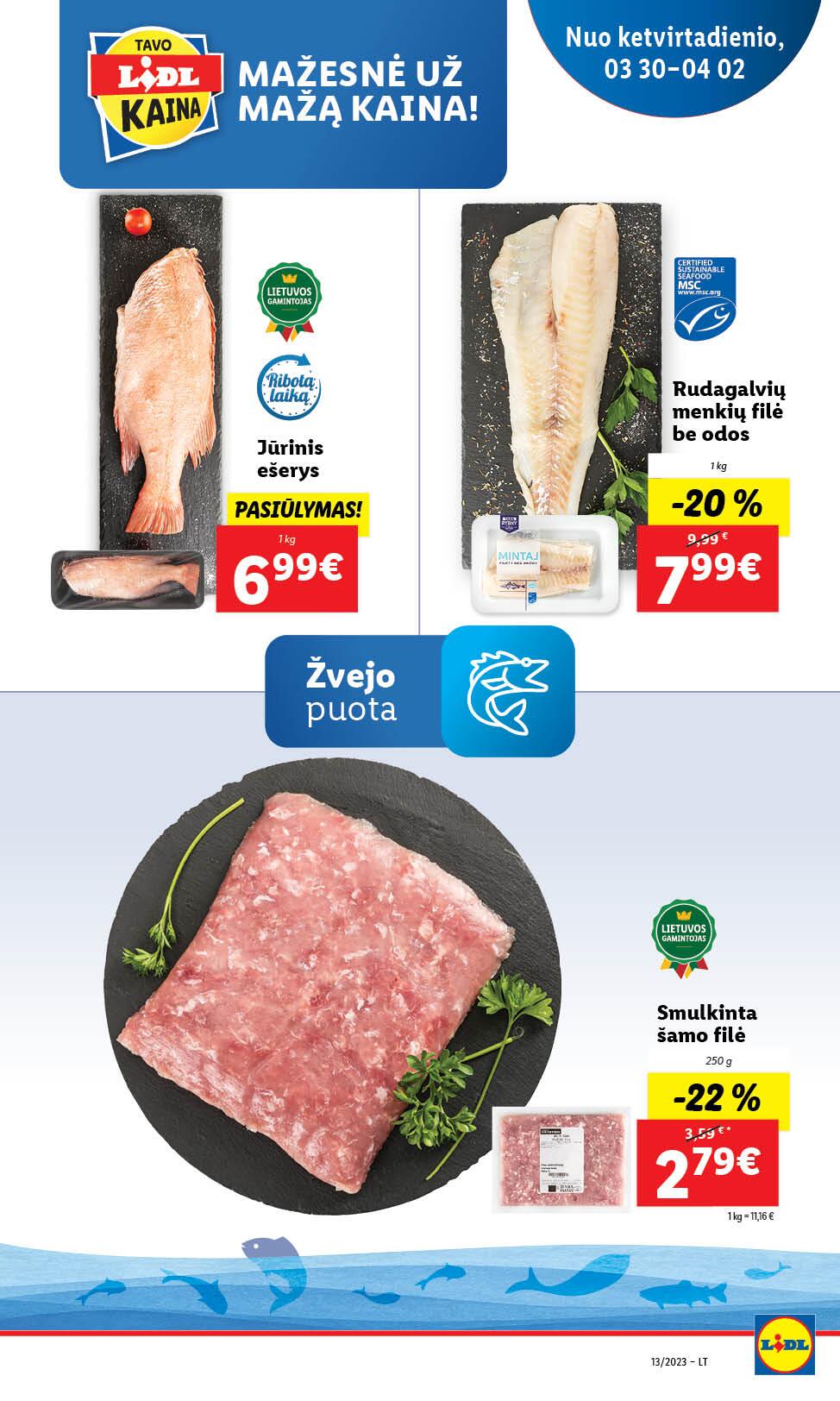 Naujausias LIDL kaininis katalogas 2023.03.16 - 2023.04.02