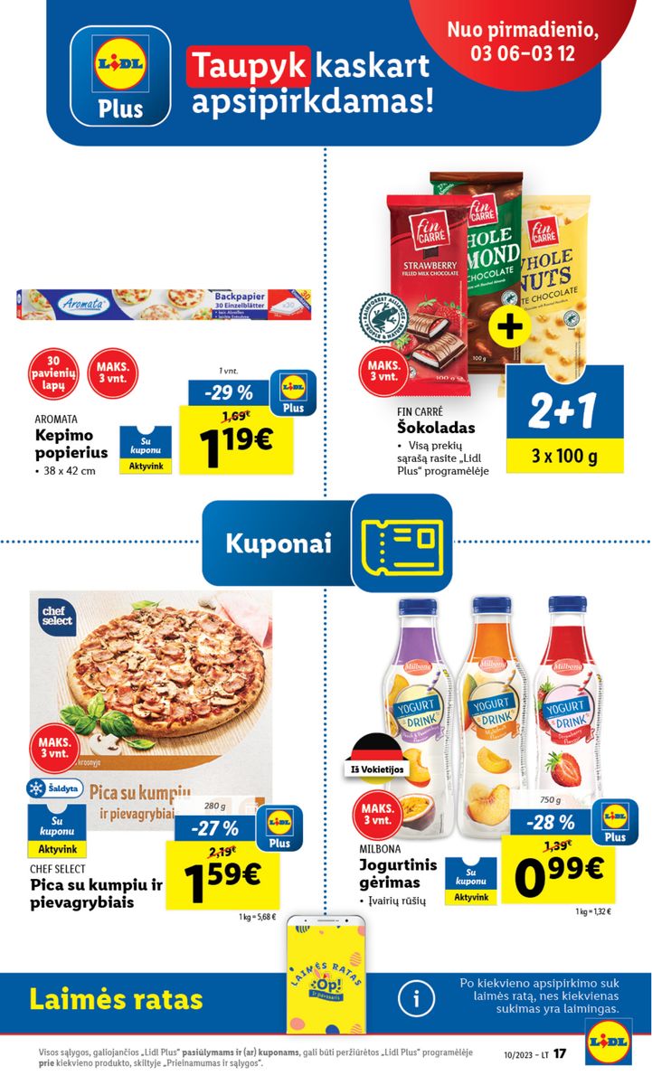 Naujausias LIDL kaininis katalogas 2023.03.06 - 2023.03.12