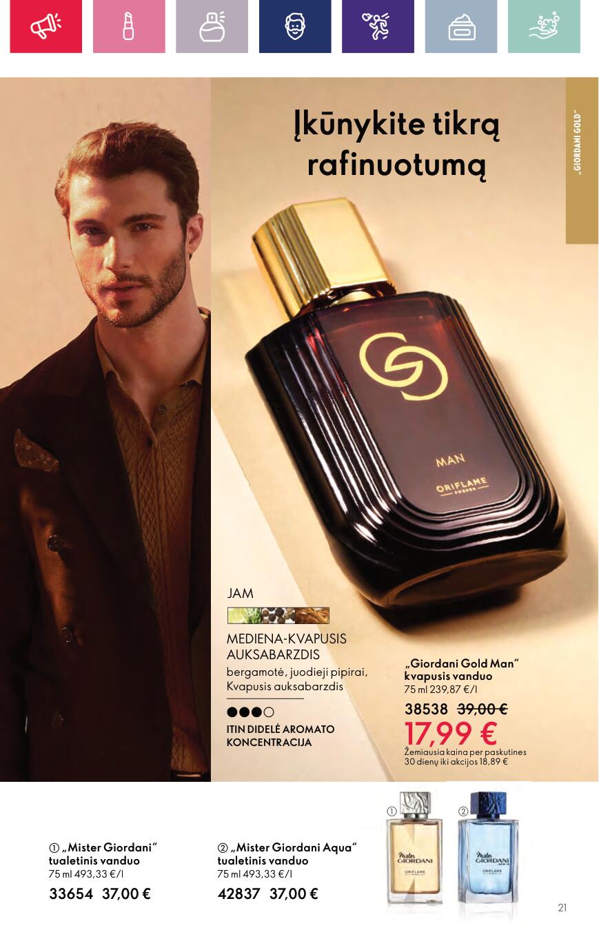 Naujas ORIFLAME katalogas galioja 2023.09.13 - 2023.10.03