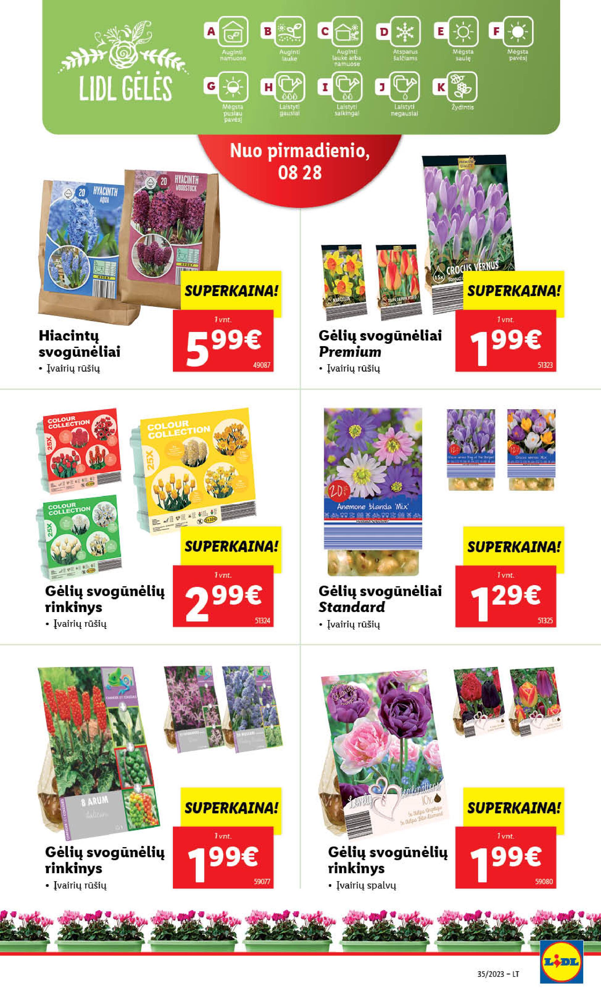 Naujausias LIDL kaininis katalogas 2023.08.28 - 2023.09.03