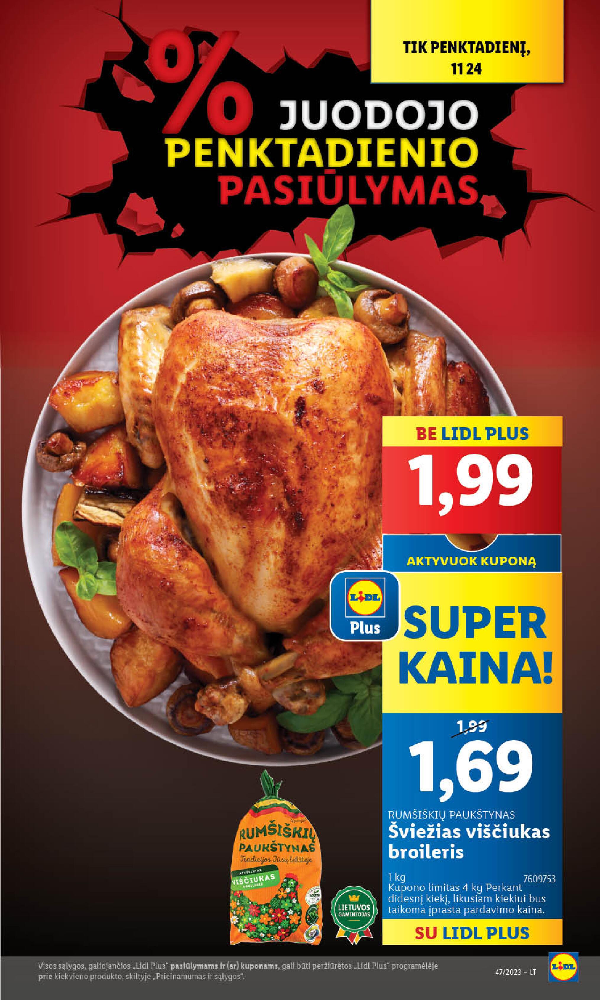 Naujausias LIDL kaininis katalogas 2023.11.20 - 2023.11.26