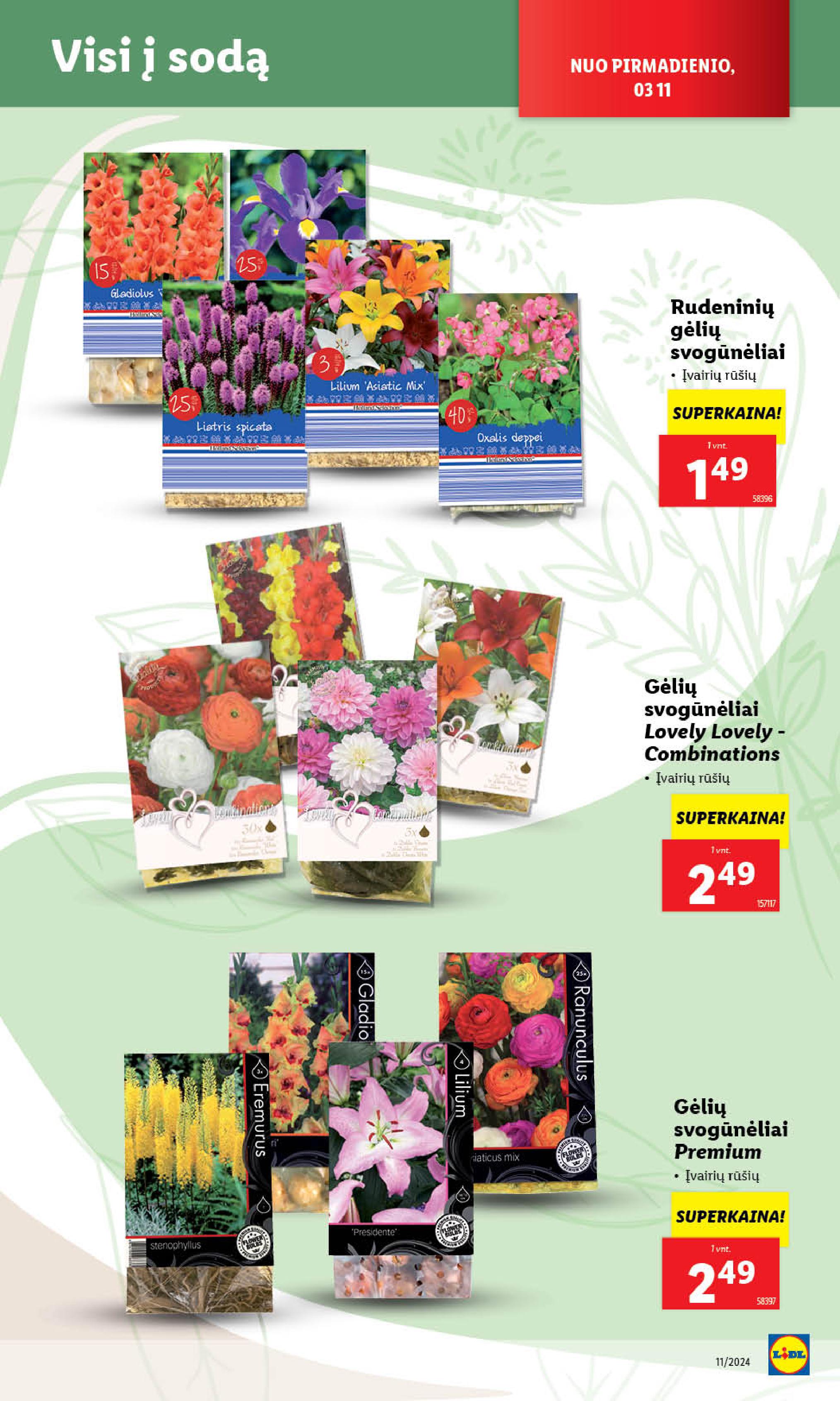 Naujausias LIDL kaininis katalogas 2024.03.11 - 2024.03.17