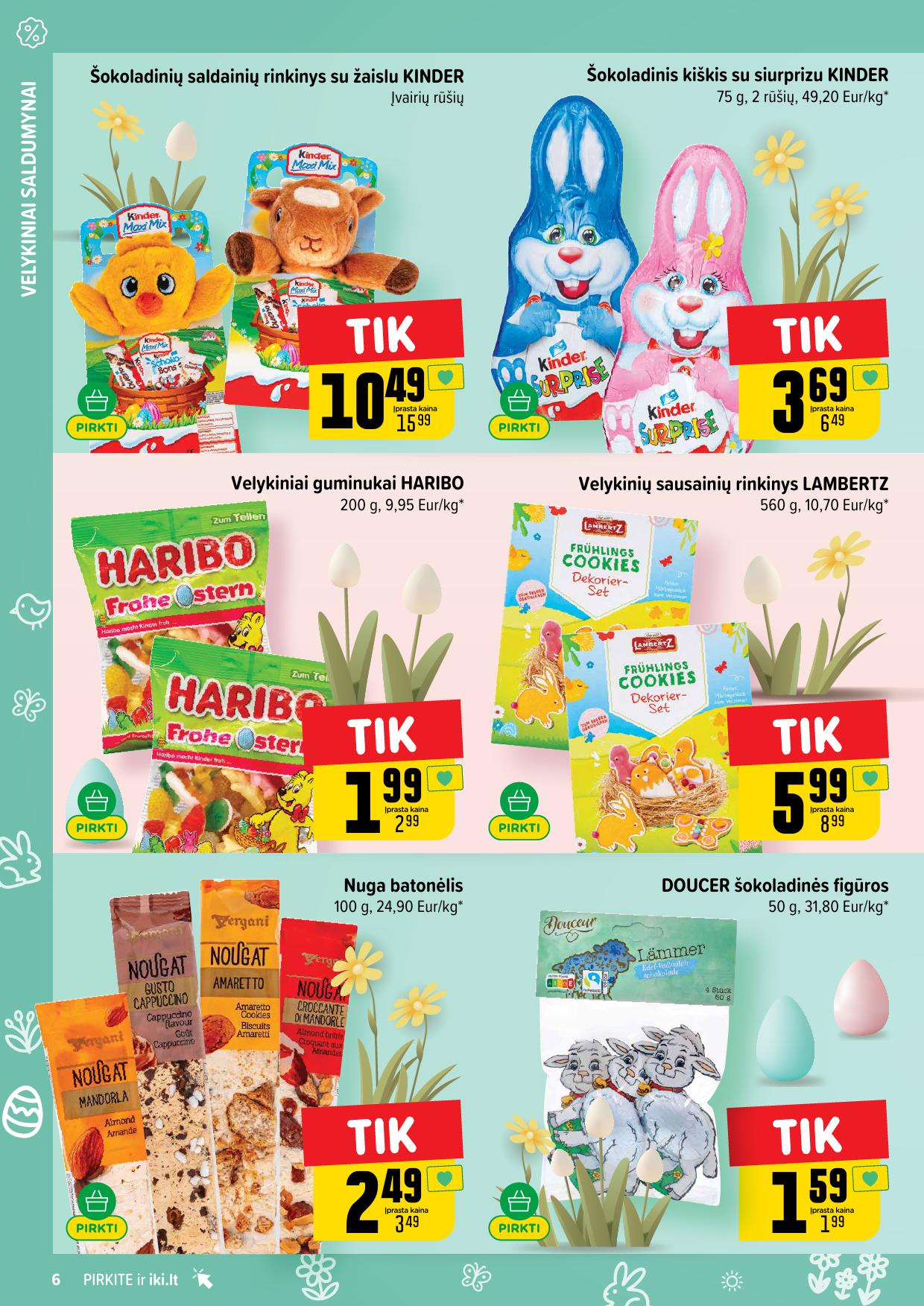 Naujausias IKI kaininis katalogas 2026.03.23 - 2026.03.29