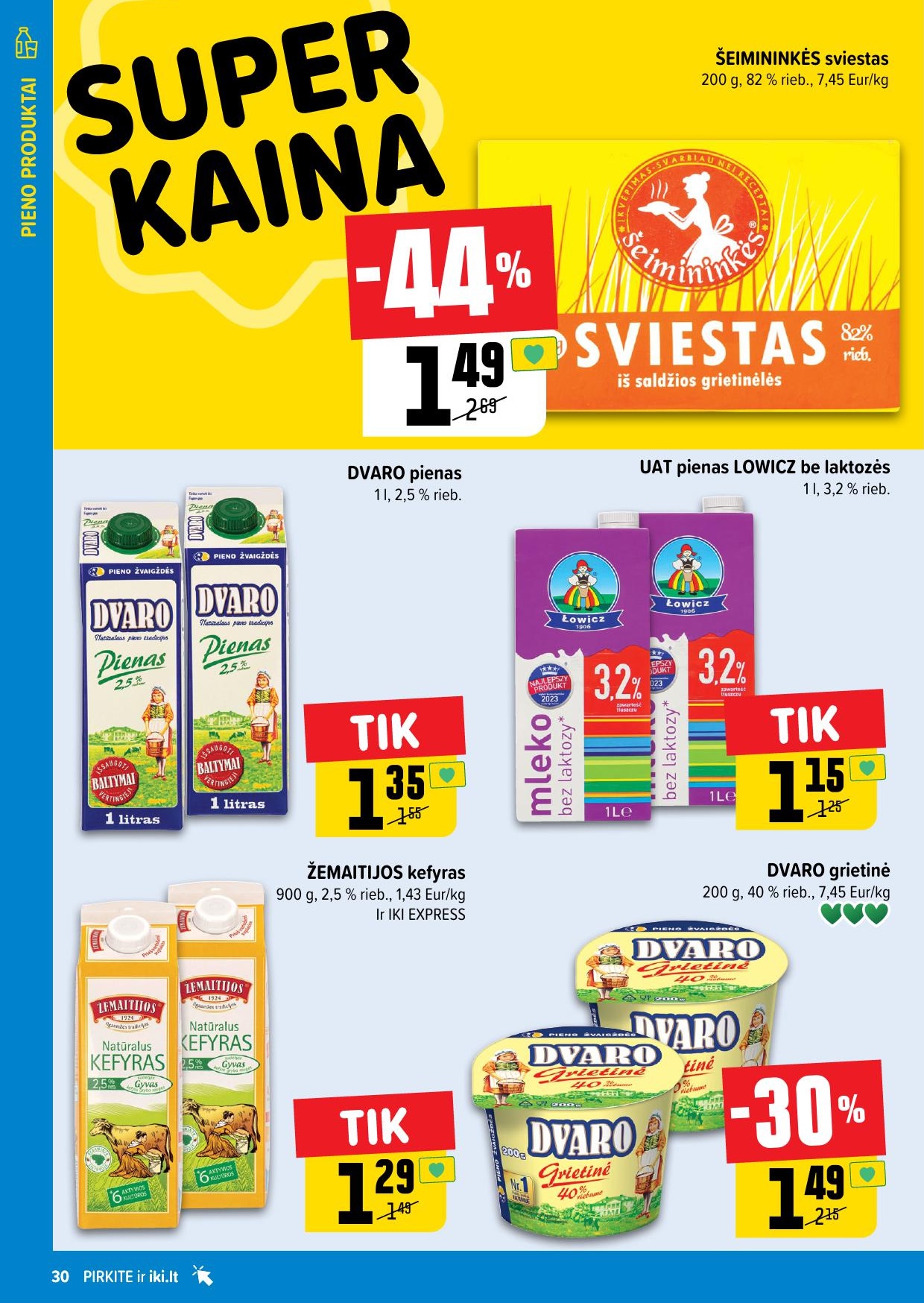 Naujausias IKI kaininis katalogas 2024.06.03 - 2024.06.09