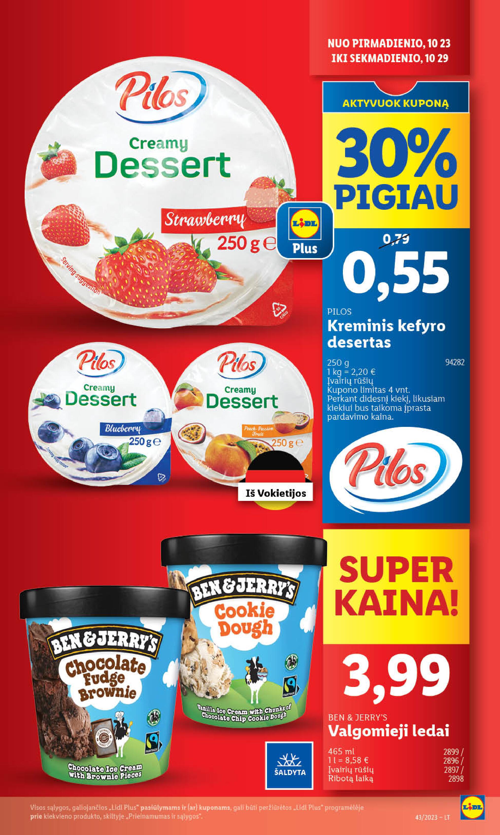Naujausias LIDL kaininis katalogas 2023.10.23 - 2023.10.29