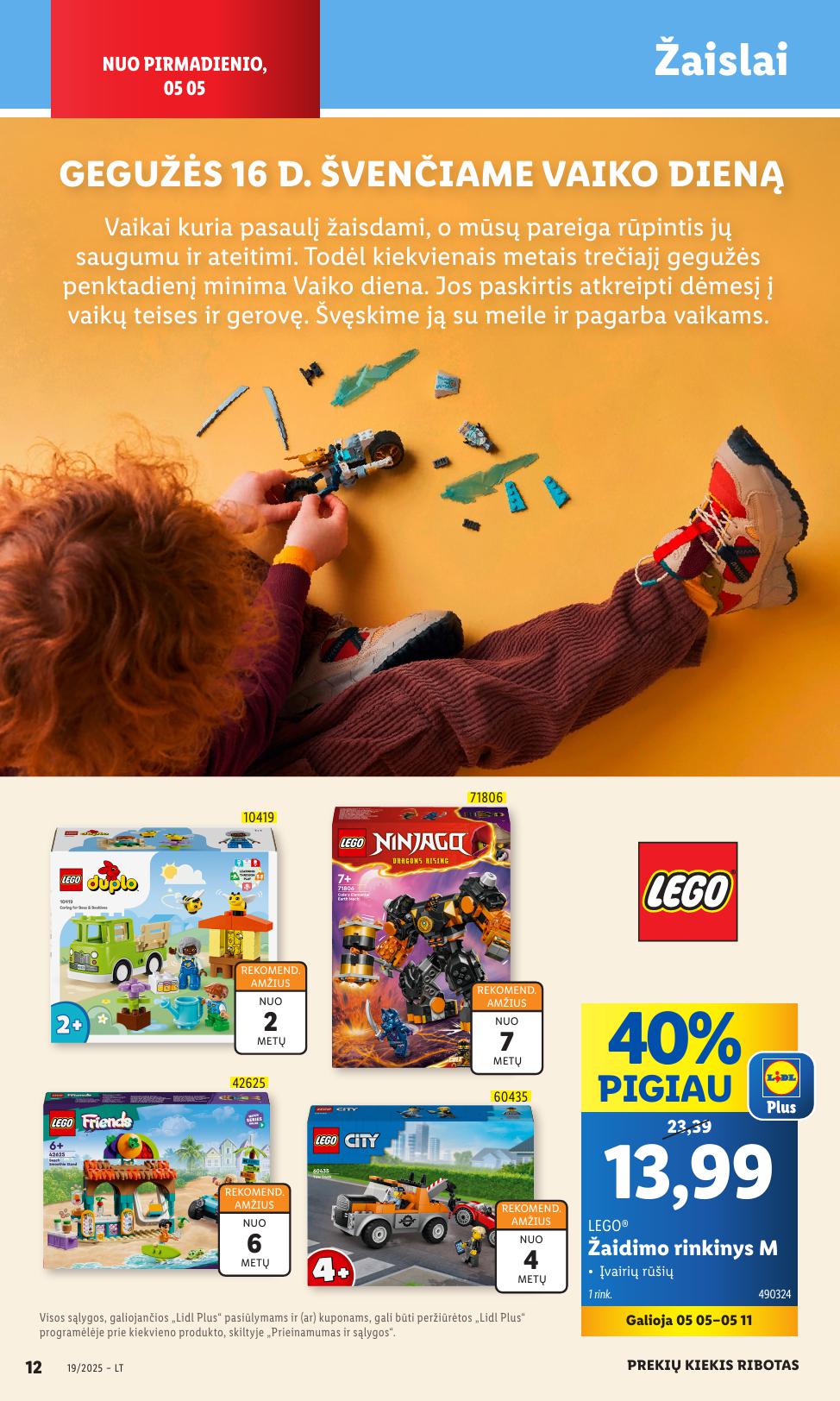 LIDL ne maisto prekių leidinys 2025.05.05 - 2025.05.11