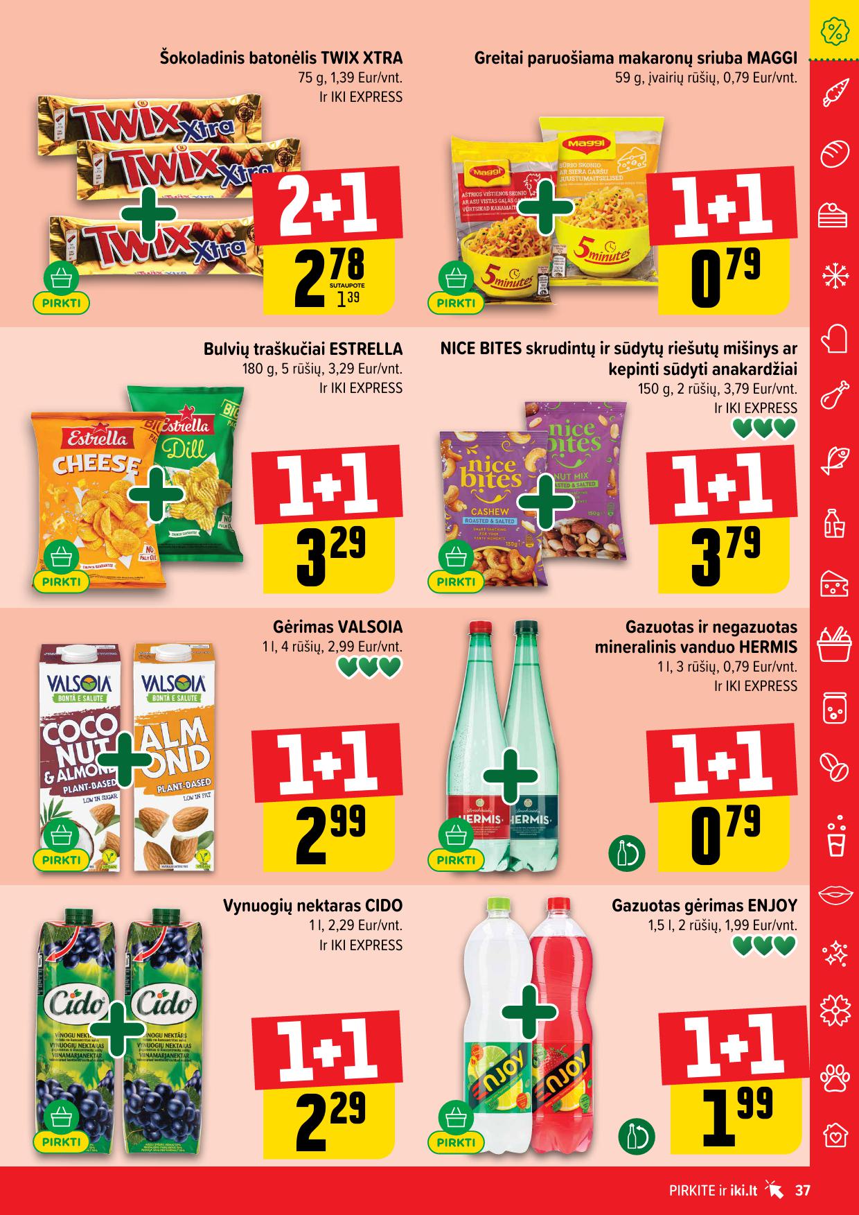 Naujausias IKI kaininis katalogas 2026.01.12 - 2026.01.18