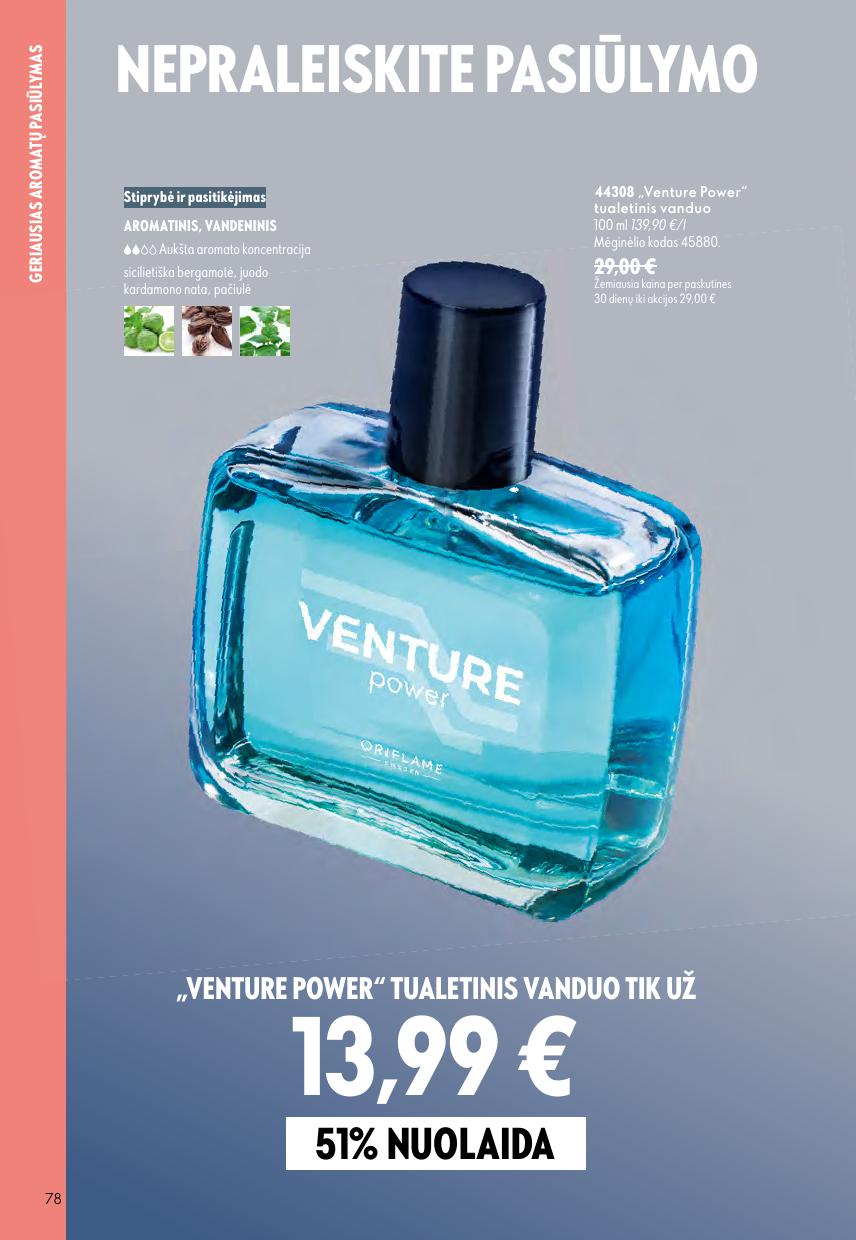 Naujas ORIFLAME  katalogas galioja 2026.08.05 - 2026.08.25