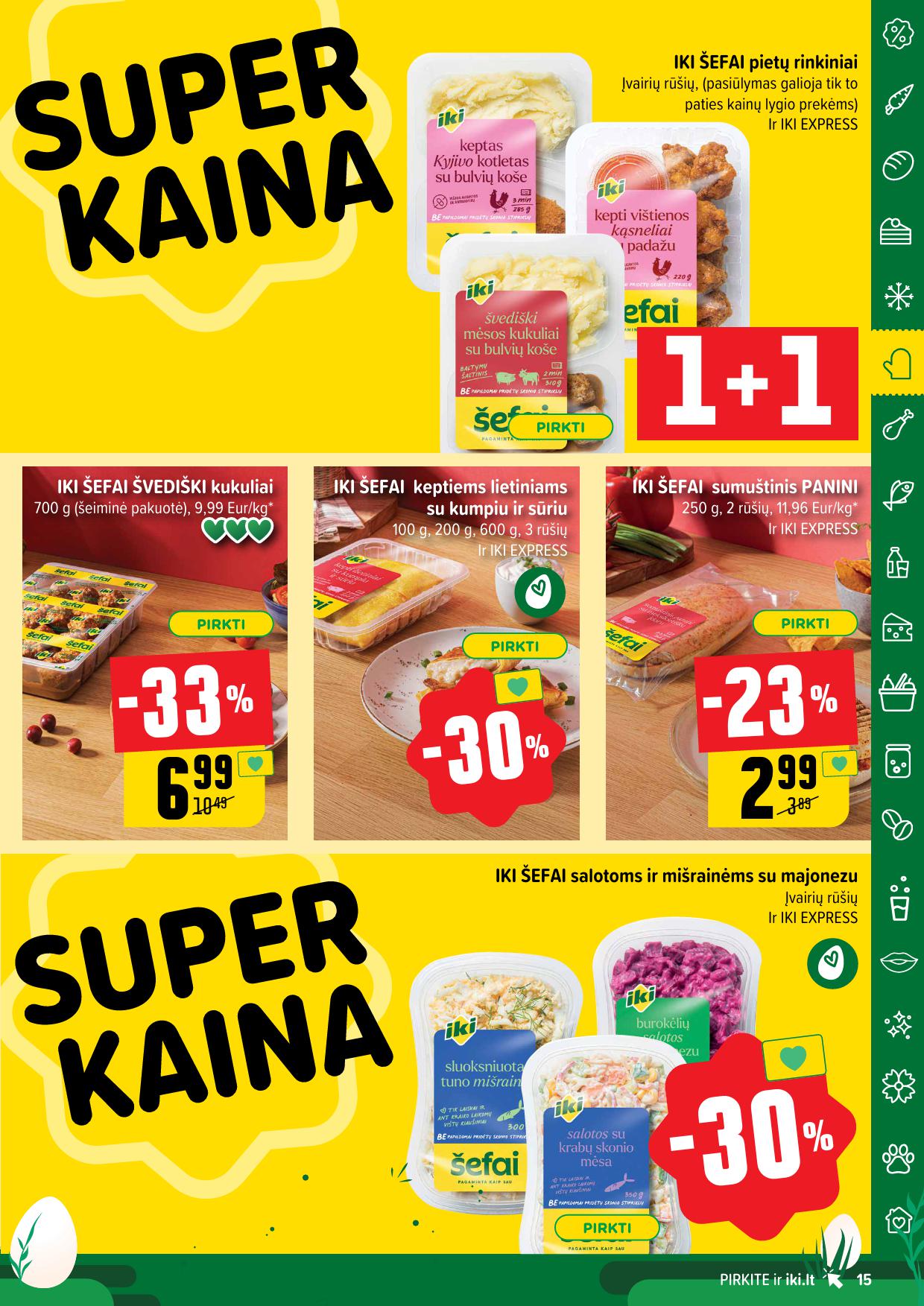 Naujausias IKI kaininis katalogas 2025.03.24 - 2025.03.30