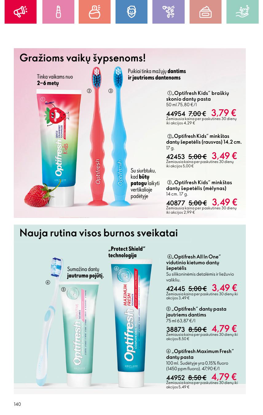 ORIFLAME katalogas galioja 2025.06.22 - 2025.07.12