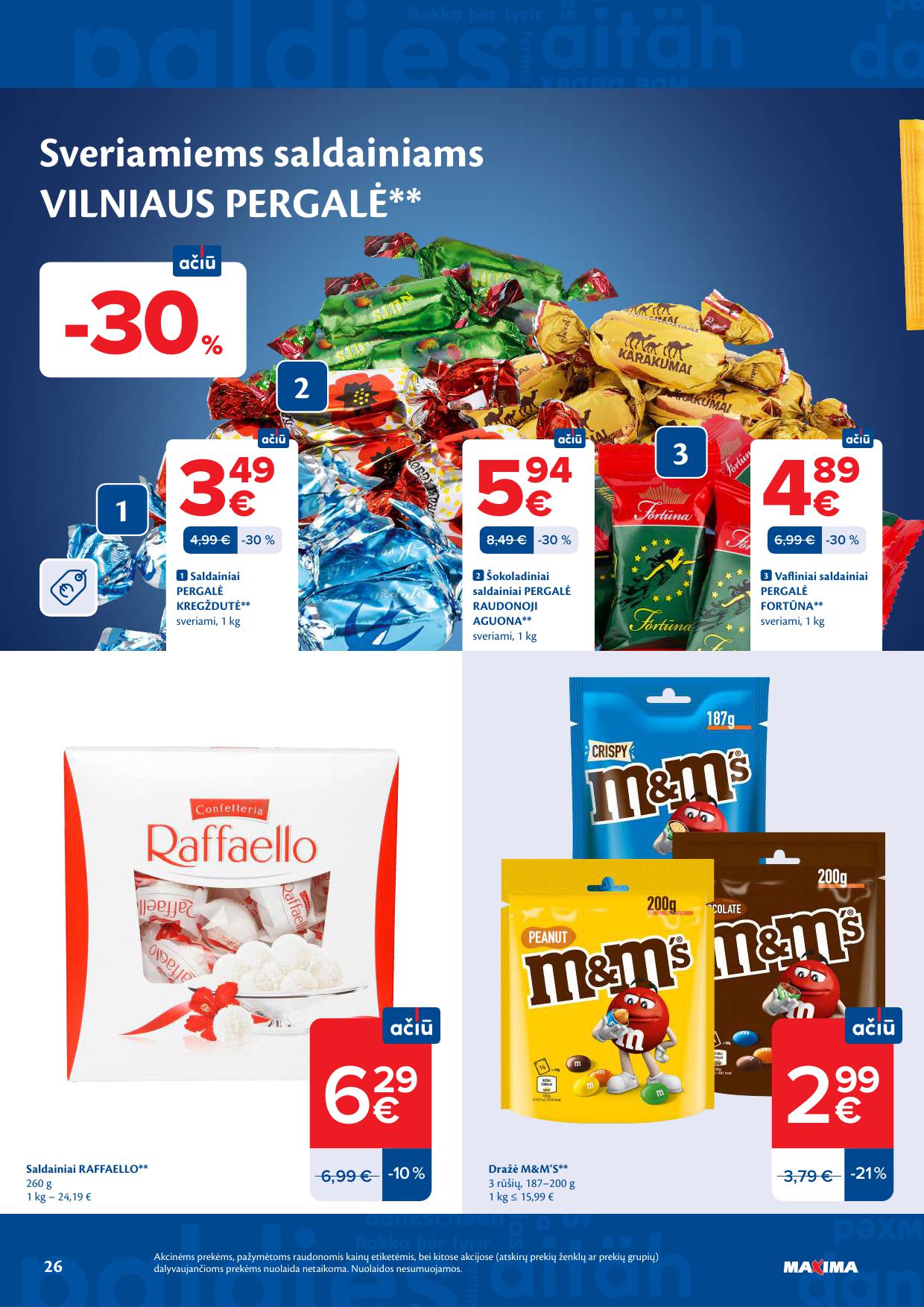 Naujausias MAXIMA kaininis katalogas 2026.05.19 - 2026.05.25