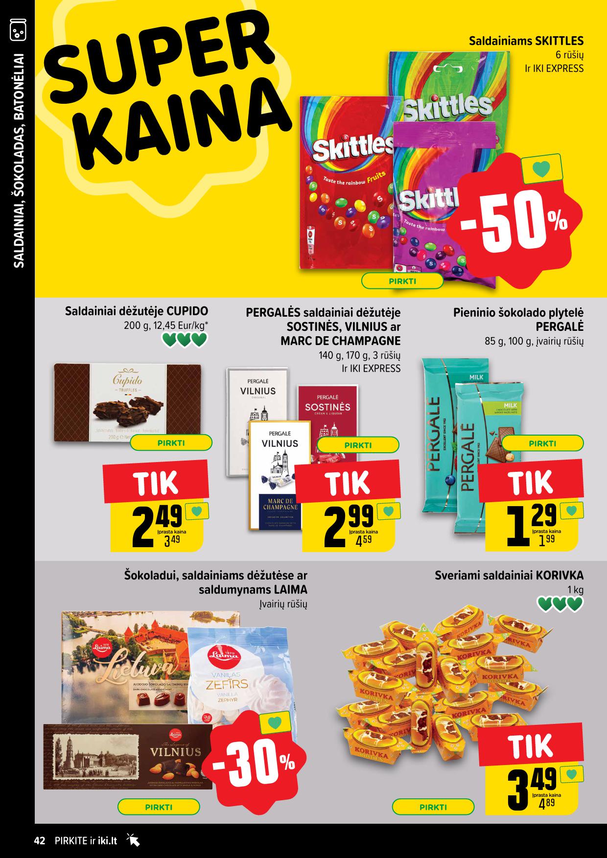 Naujausias IKI kaininis katalogas 2024.11.18 - 2024.11.24