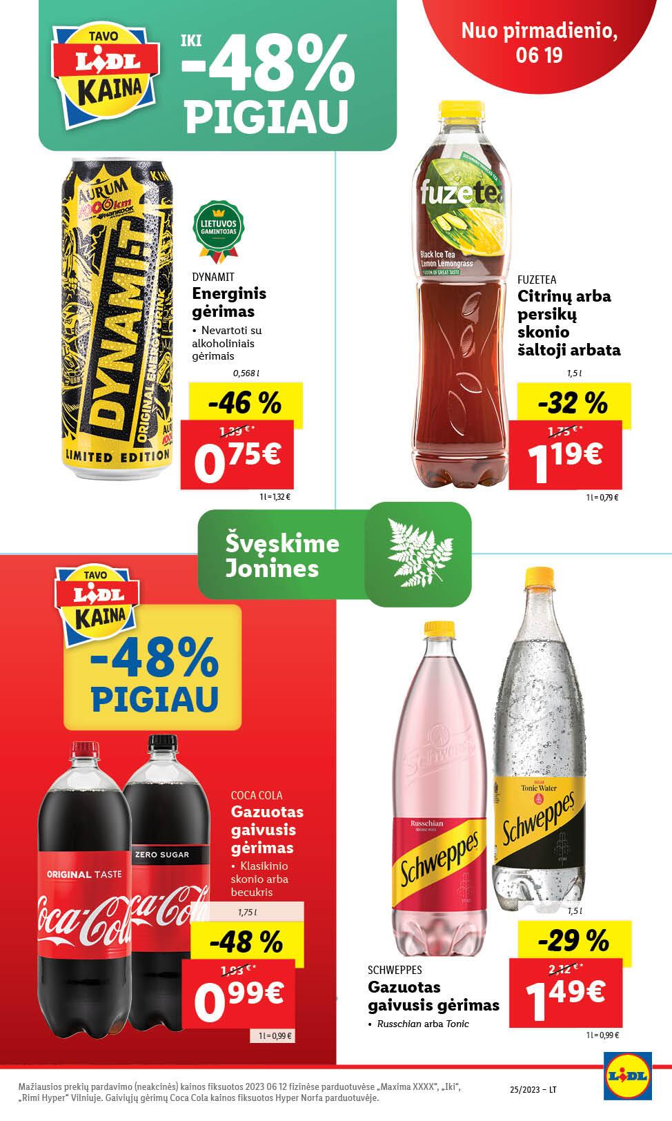 Naujausias LIDL kaininis katalogas 2023.06.19 - 2023.06.25