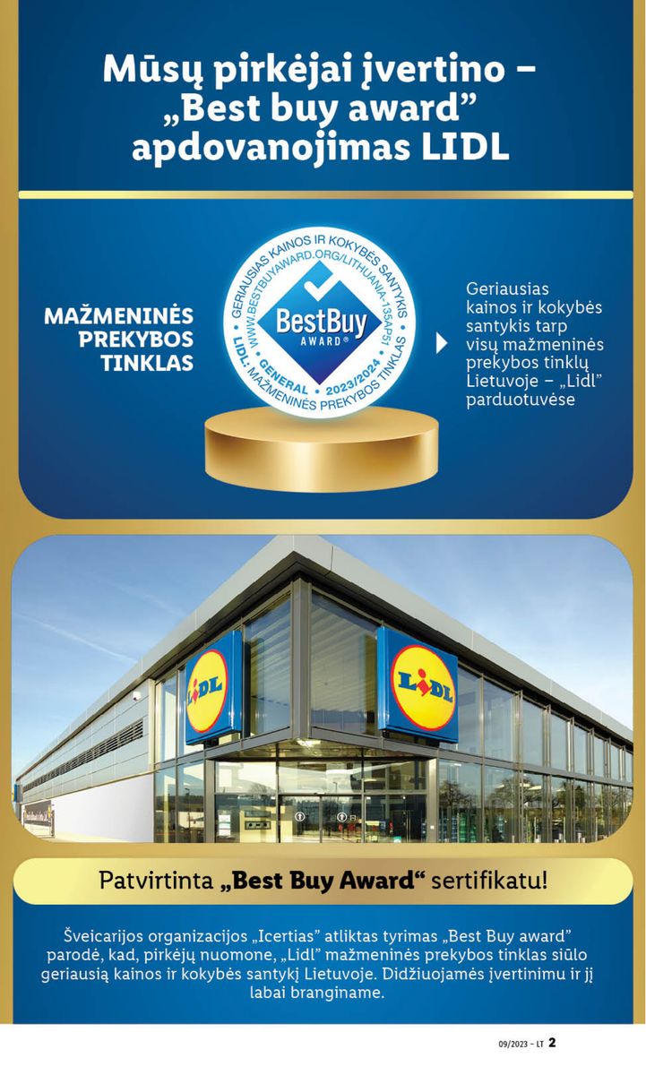 Naujausias LIDL kaininis katalogas 2023.02.27 - 2023.03.05