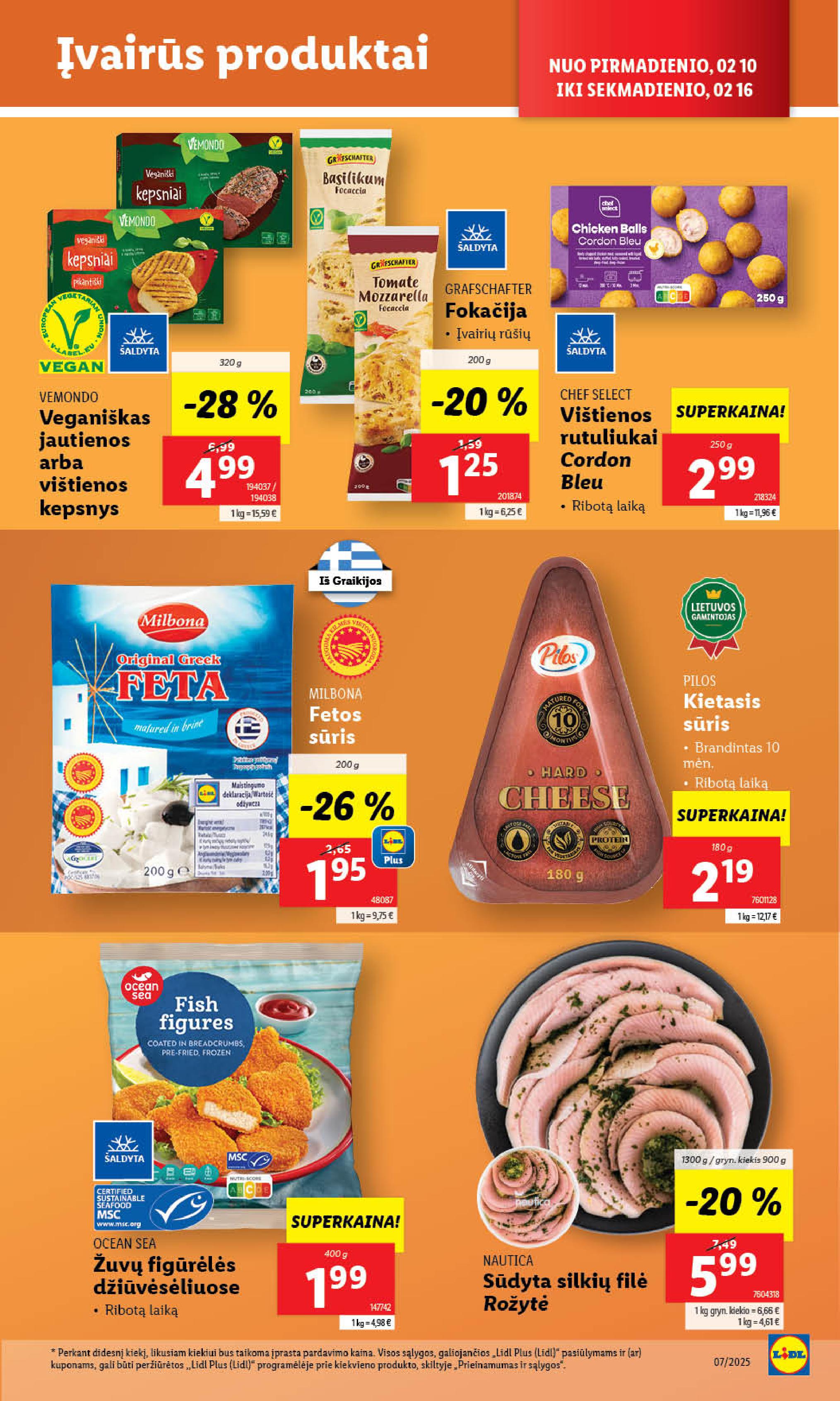 Naujausias LIDL kaininis katalogas 2025.02.10 - 2025.02.16