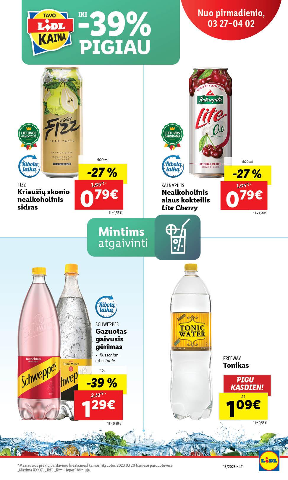 Naujausias LIDL kaininis katalogas 2023.03.16 - 2023.04.02