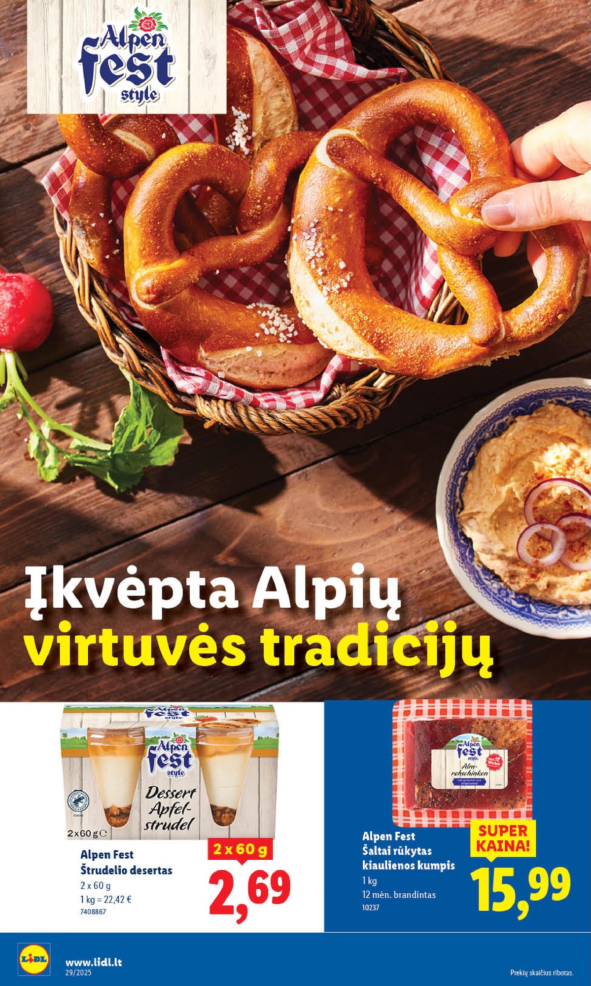 Naujausias LIDL kaininis katalogas 2025.07.14 - 2025.07.20