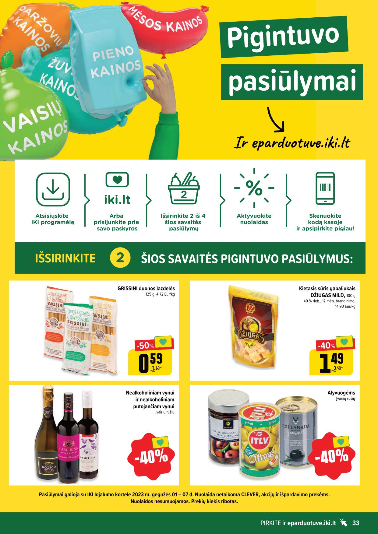 Naujausias IKI kaininis katalogas 2023.05.01 - 2023.05.07