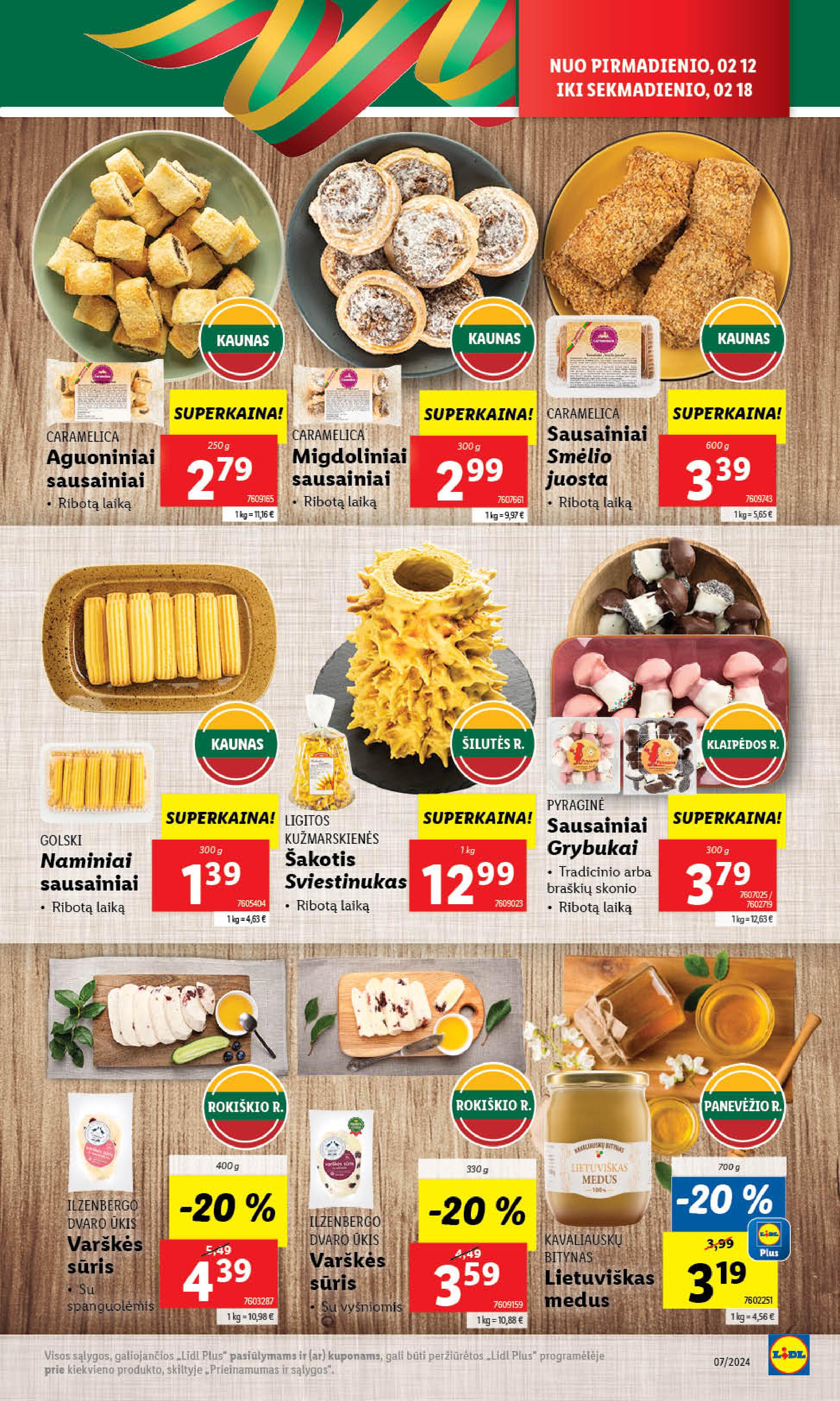 Naujausias LIDL kaininis katalogas 2024.02.12 - 2024.02.18