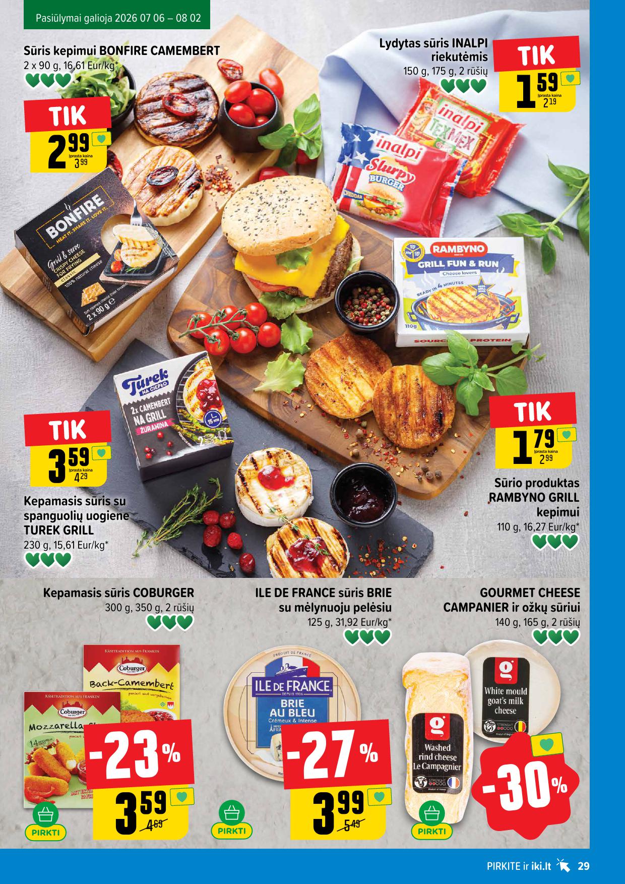 IKI SAVAITĖLĖ akcijų ir nuolaidų leidinys Nr.27 2026.06.29 - 2026.07.05