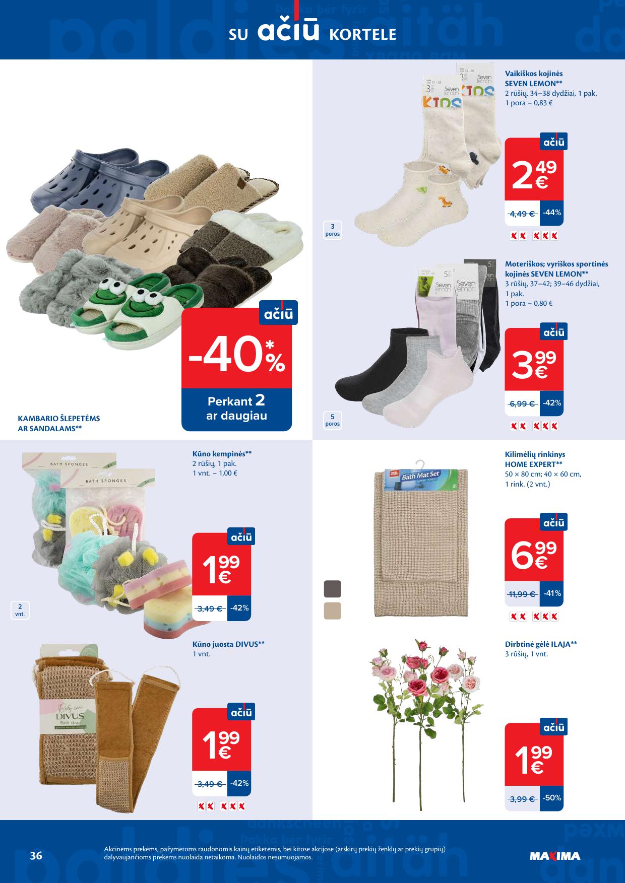 Naujausias MAXIMA kaininis katalogas 2026.03.24 - 2026.03.30