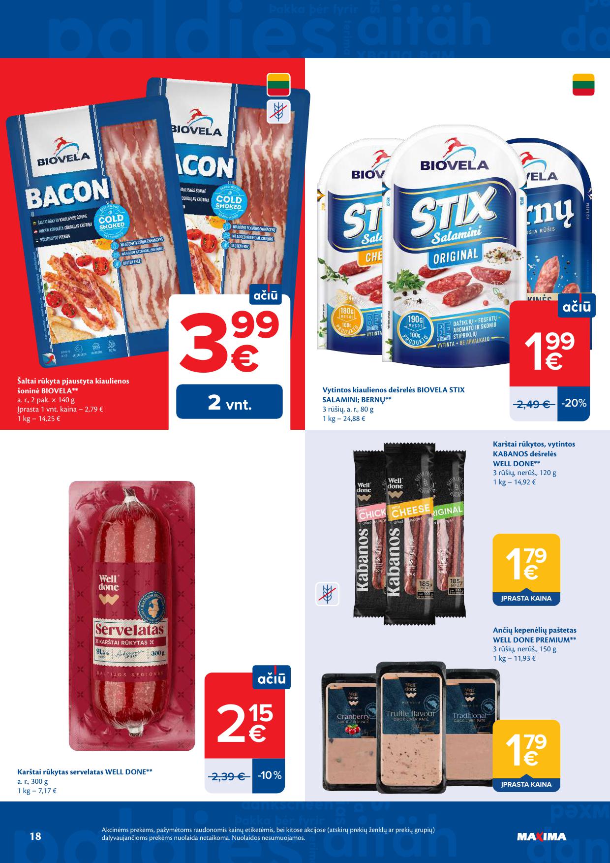 MAXIMA akcijų ir nuolaidų leidinys Nr.17 2026.04.21 - 2026.04.27