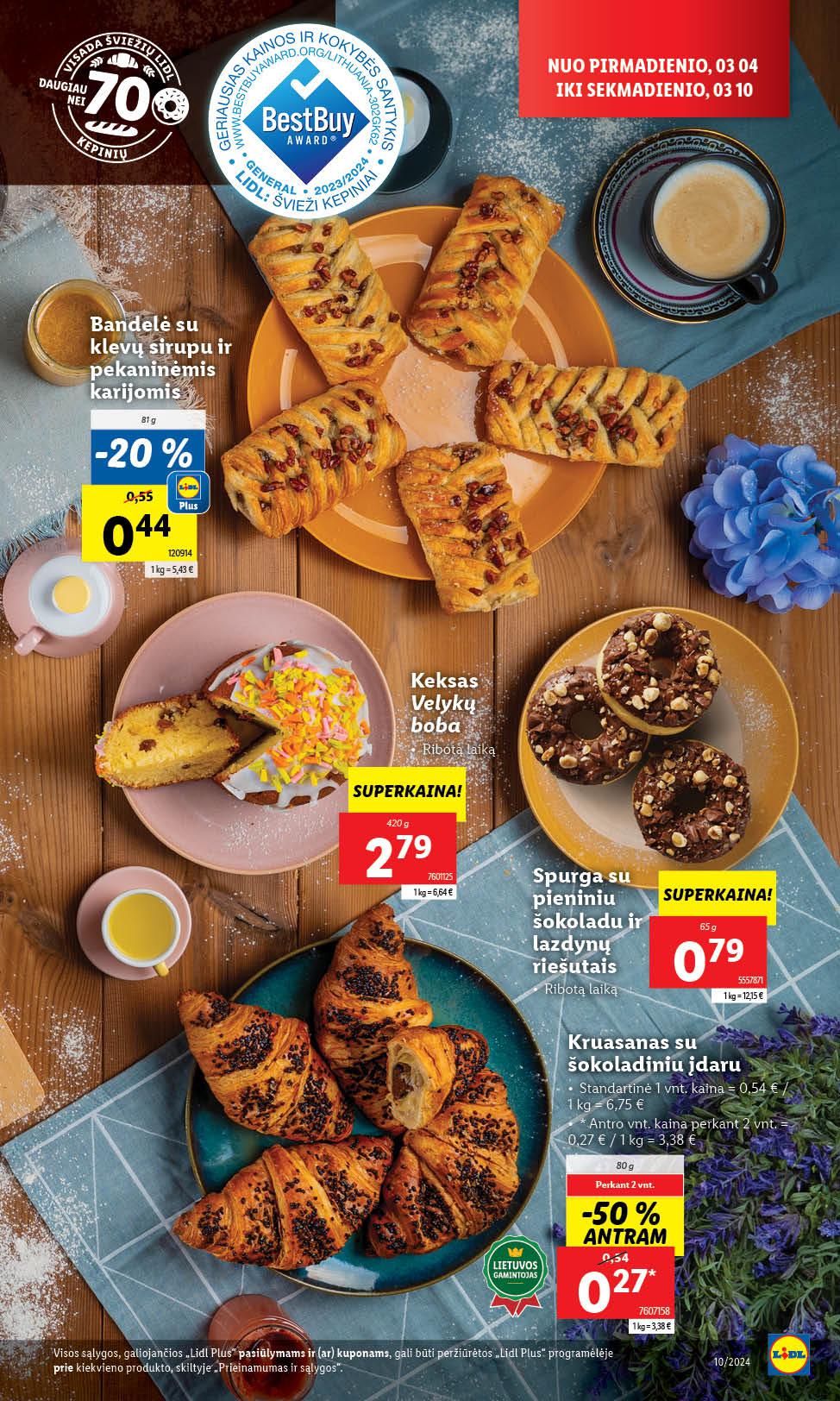 Naujausias LIDL kaininis katalogas 2024.03.04 - 2024.03.10