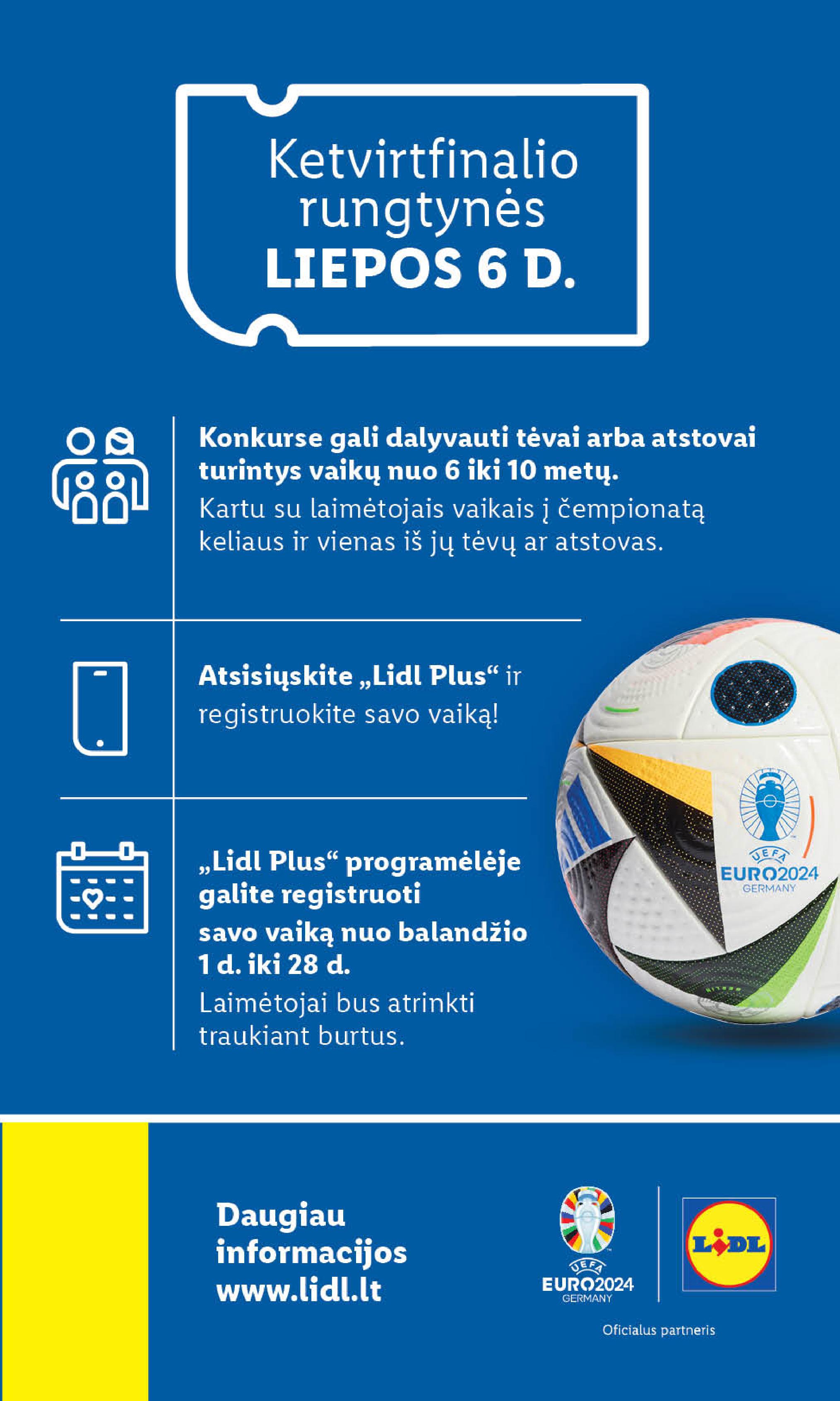 Naujausias LIDL kaininis katalogas 2024.04.22 - 2024.04.28