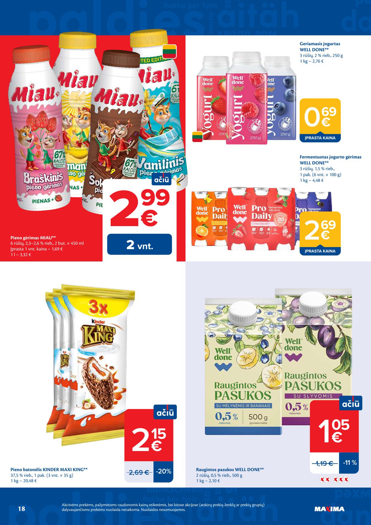 Naujausias MAXIMA kaininis katalogas 2026.04.28 - 2026.05.04