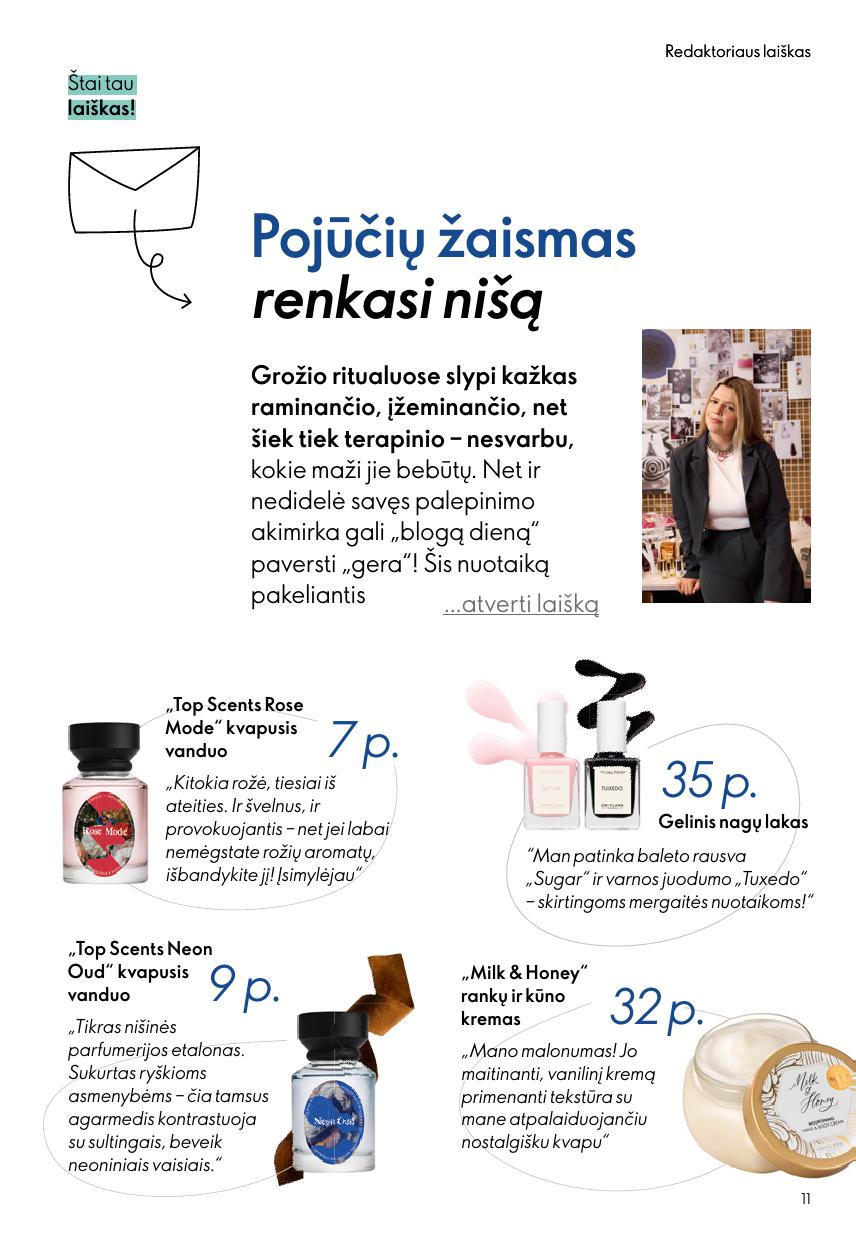 Naujas ORIFLAME katalogas galioja 2026.04.22 - 2026.05.12