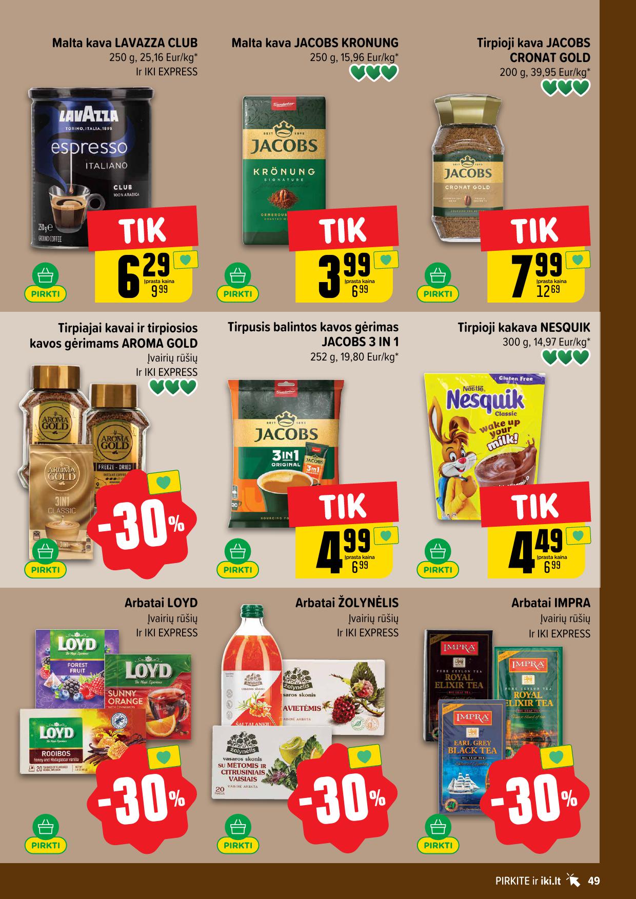 Naujausias IKI kaininis katalogas 2026.04.06 - 2026.04.12