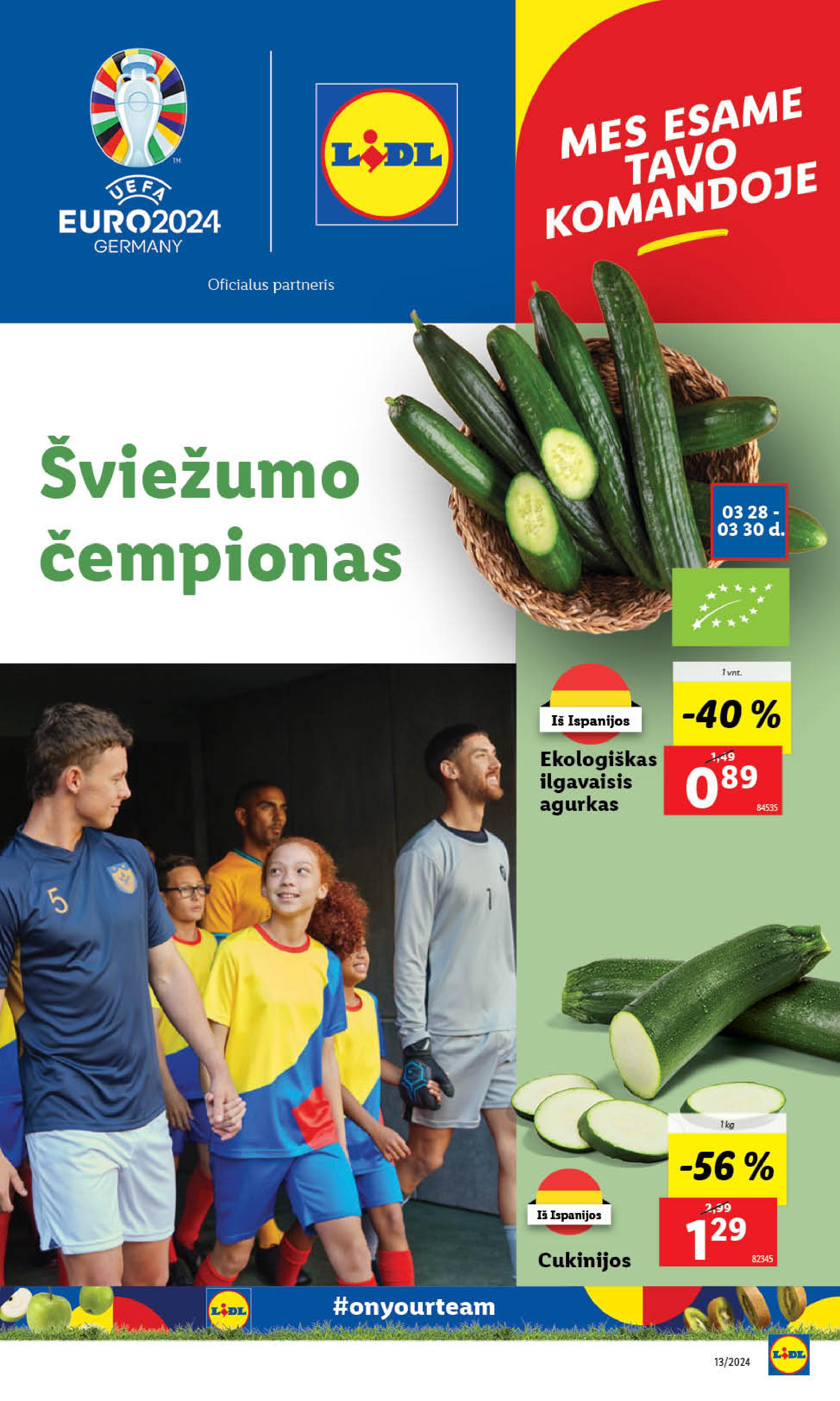 Naujausias LIDL kaininis katalogas 2024.03.25 - 2024.03.30